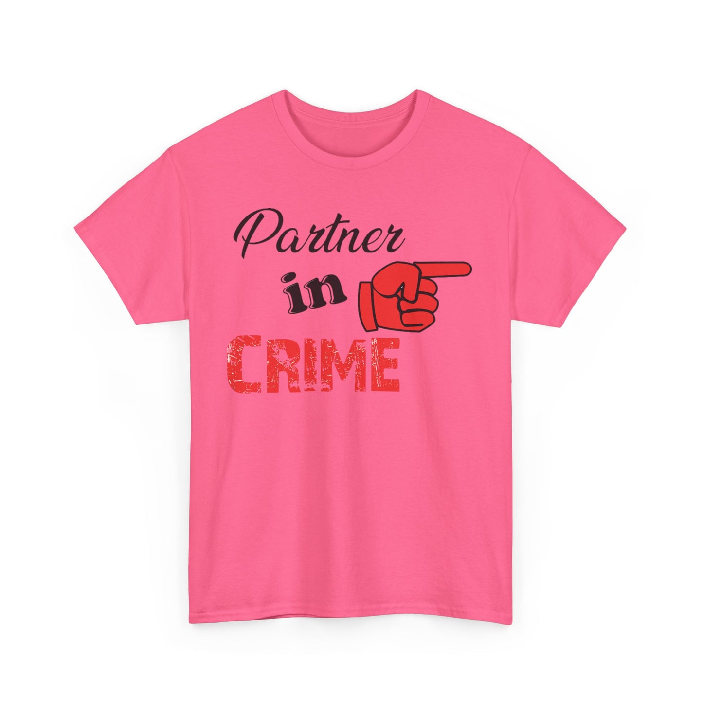 Partner in Crime Couples Tshirt