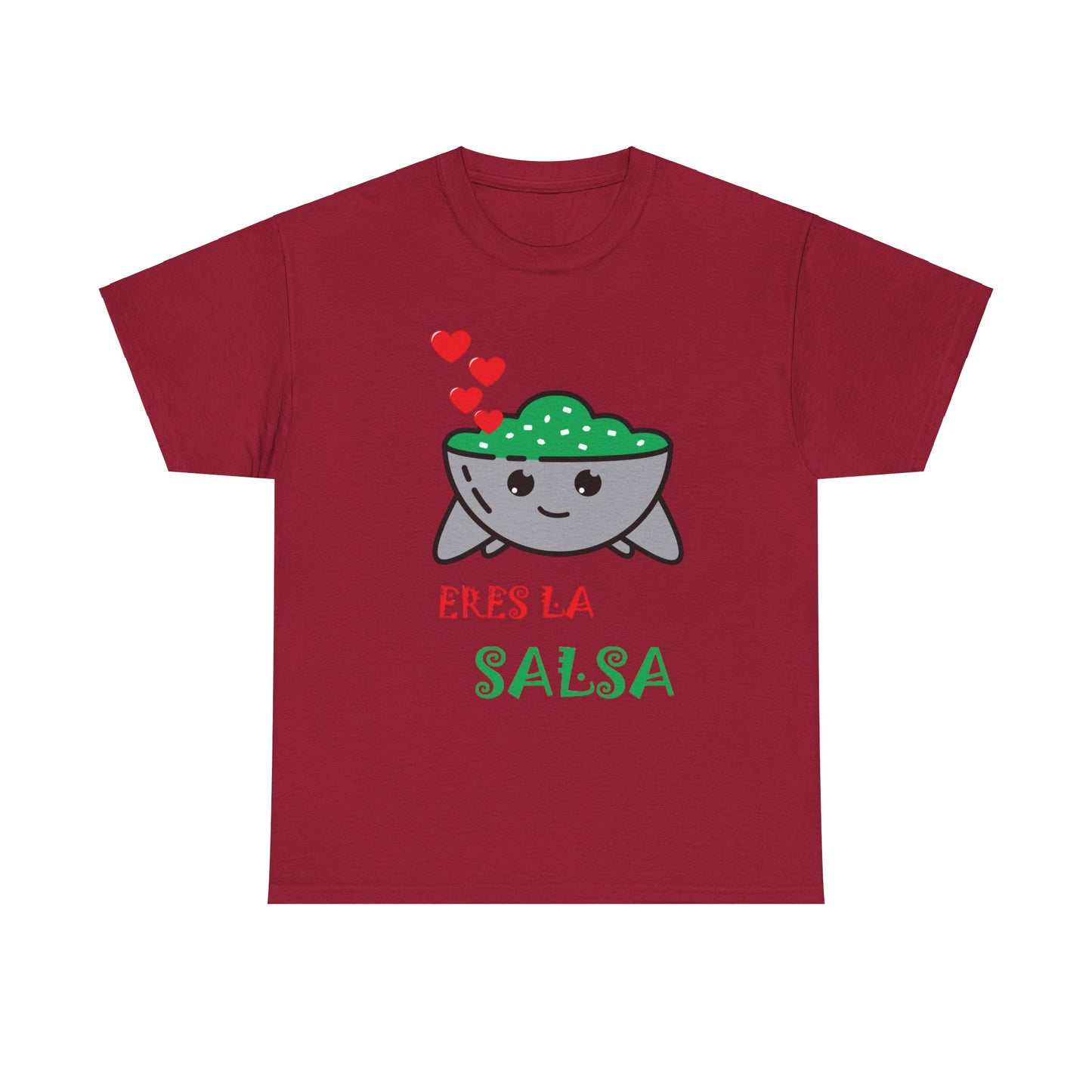 YOU ARE THE SALSA TO MY TACOS IN SPANISH Couples Tshirt 1