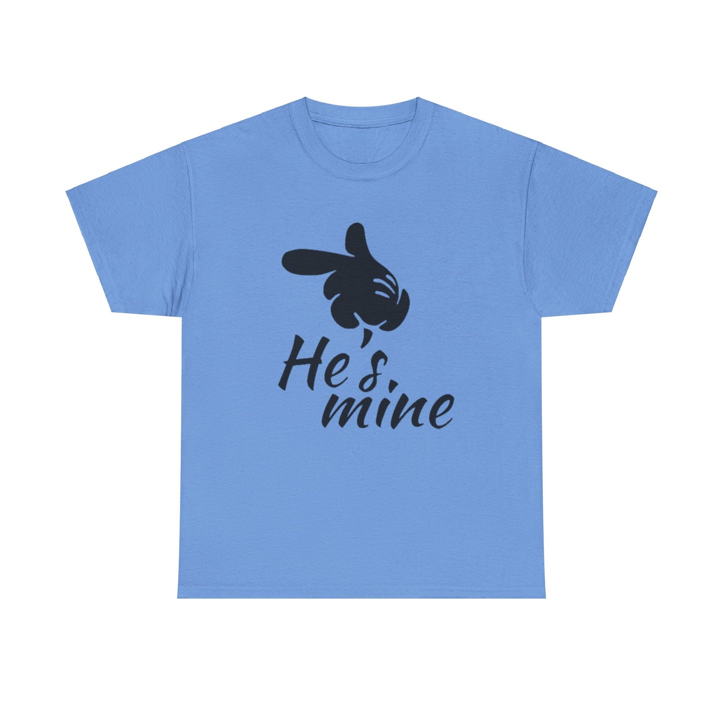 HE'S MINE/SHE'S MINE Couples Tshirt 1