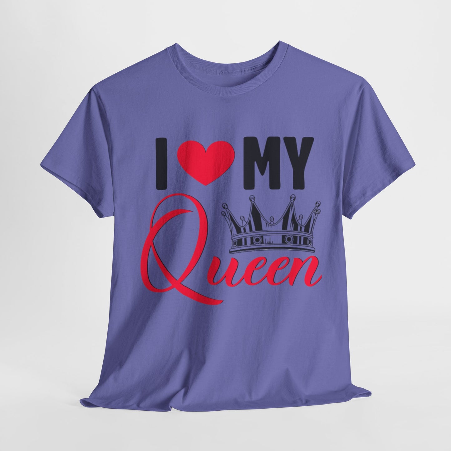 I LOVE MY KING/ I LOVE MY QUEEN Couples Tshirt 2