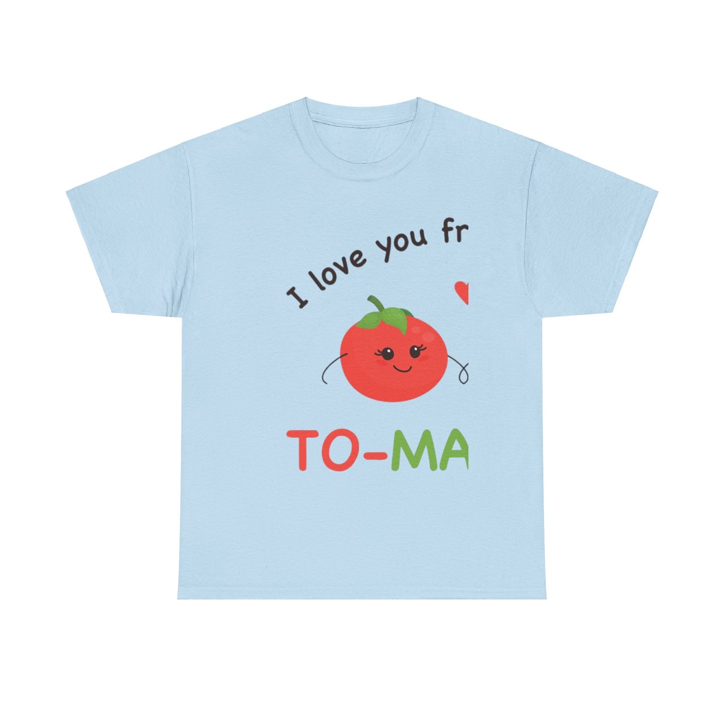 I LOVE YOU FROM MY HEAD TO-MA-TOES Couples Tshirt 1