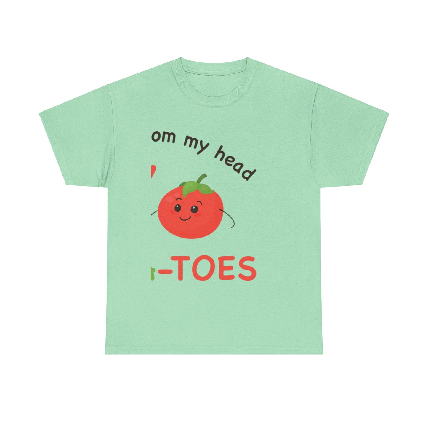 I LOVE YOU FROM MY HEAD TO-MA-TOES Couples Tshirt 2