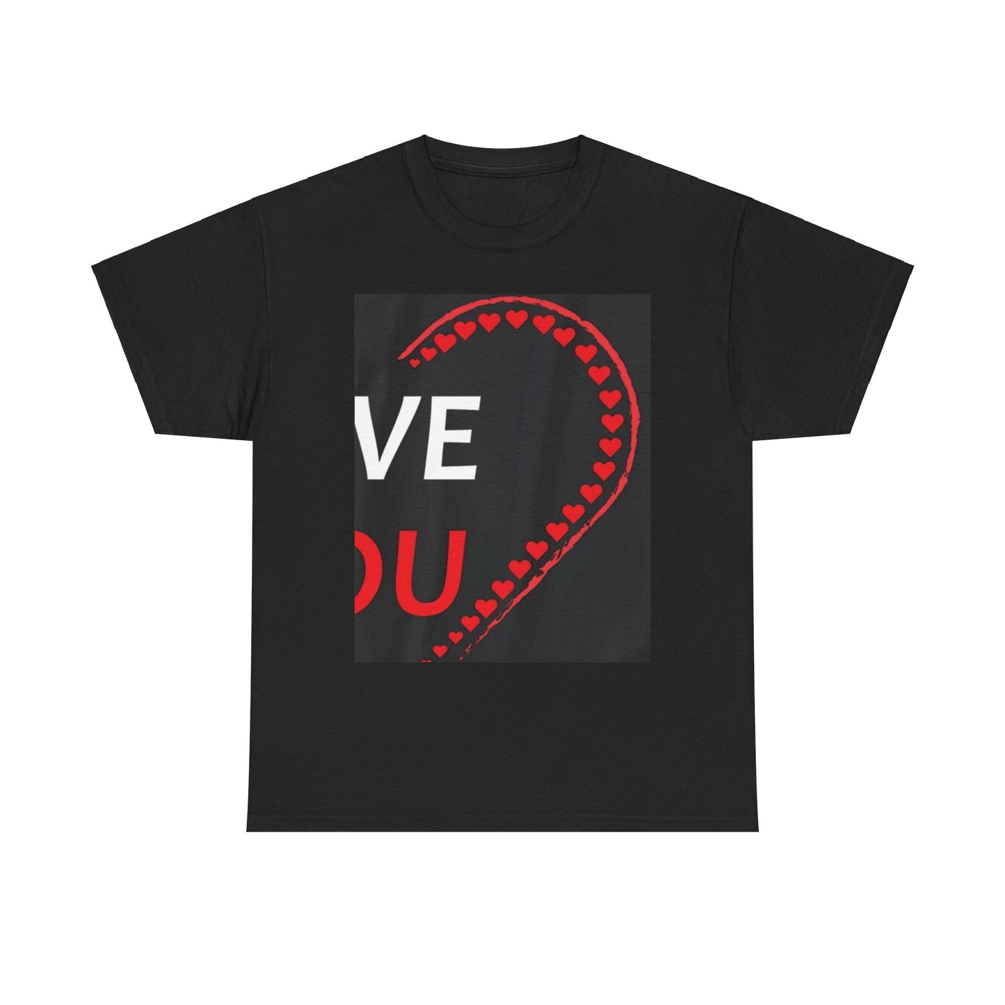 LOVE YOU HALF HEART Couples Tshirt 2