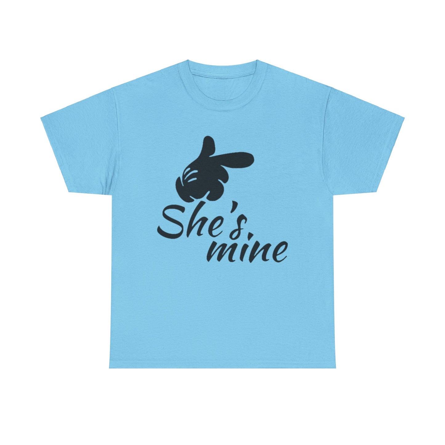 HE'S MINE/SHE'S MINE Couples Tshirt 2