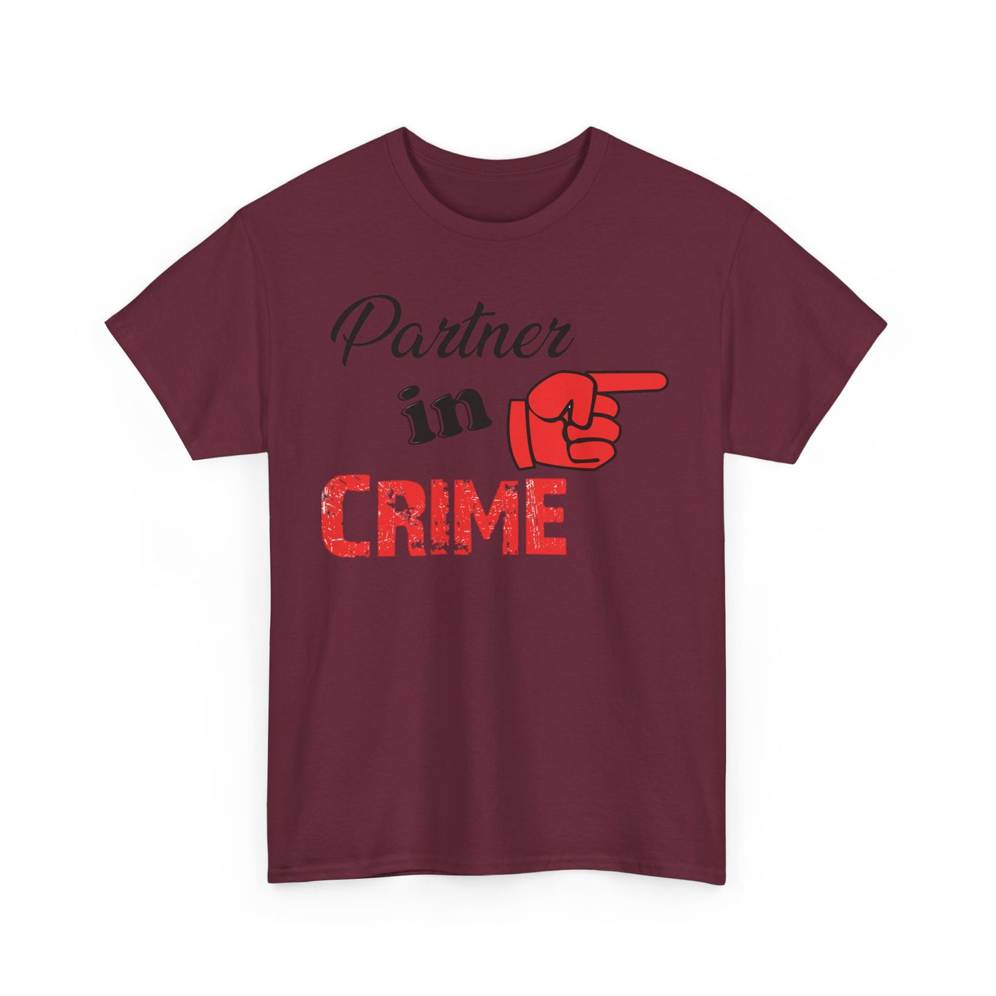 Partner in Crime Couples Tshirt