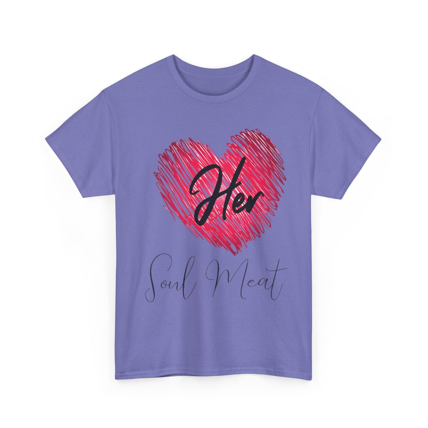 HIS SOUL MEAT/HER SOUL MEAT Funny Tshirt 2 - Couples Fashion Wear