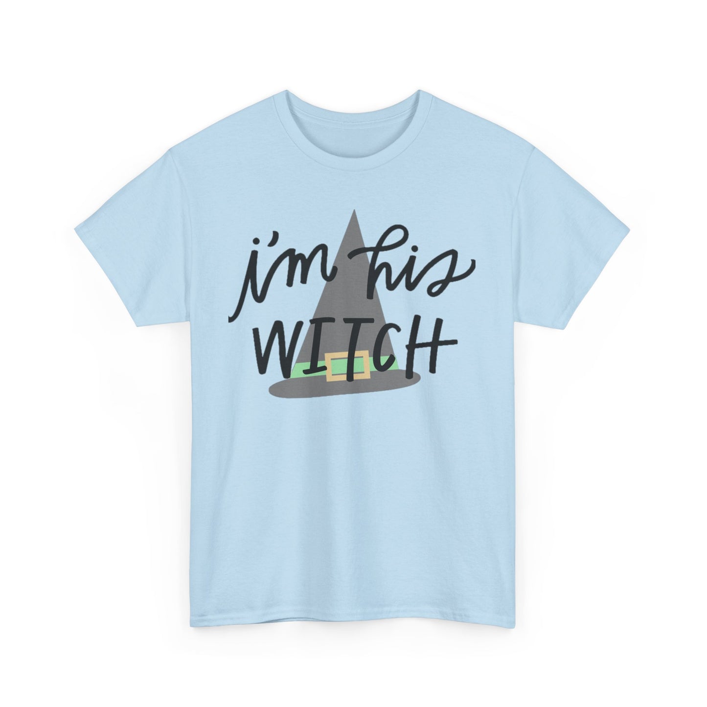 IM HIS WITCH/ IM HER BOO Couples Tshirt 1 - Couples Fashion Wear