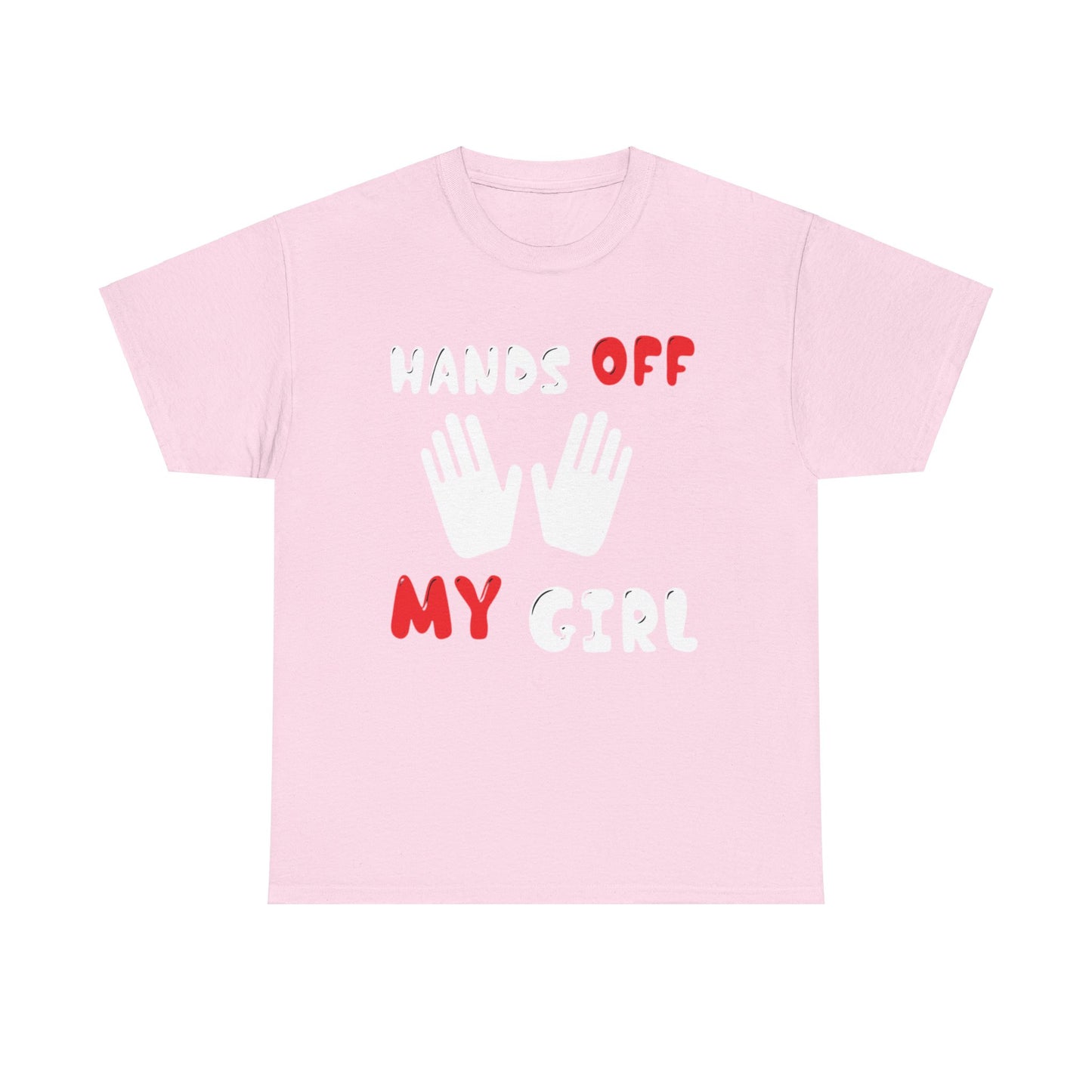 HANDS OFF MY GUY/HANDS OFF MY GIRL Couples Tshirt 2