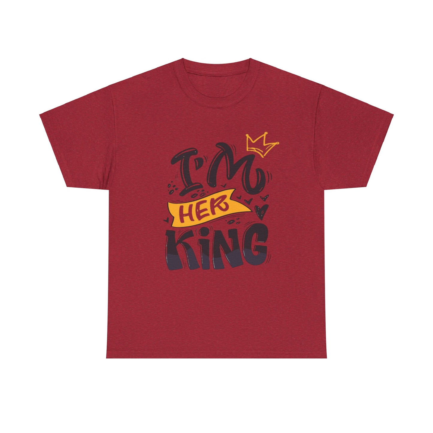 IM HER KING/IM HIS KING Couples Tshirt 2