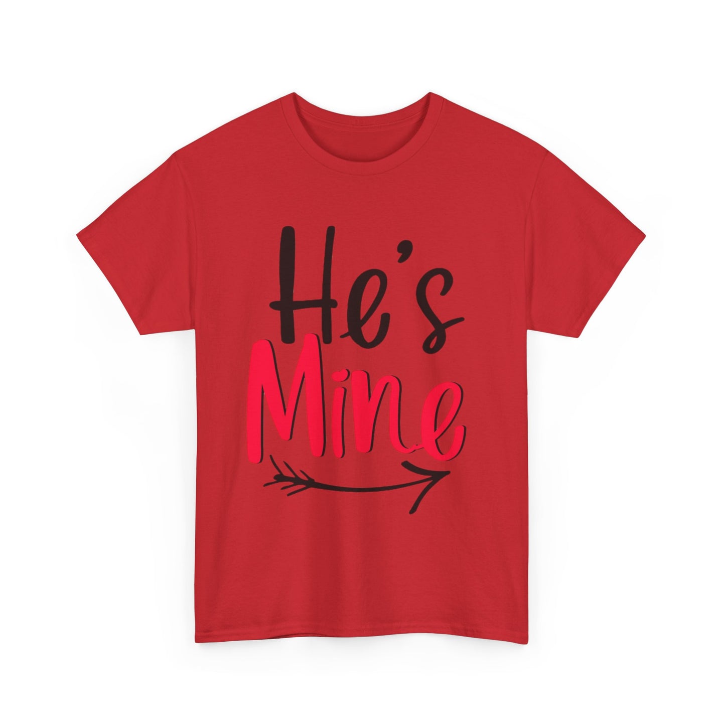 HE'S MINE/SHE'S MINE Couples Tshirt