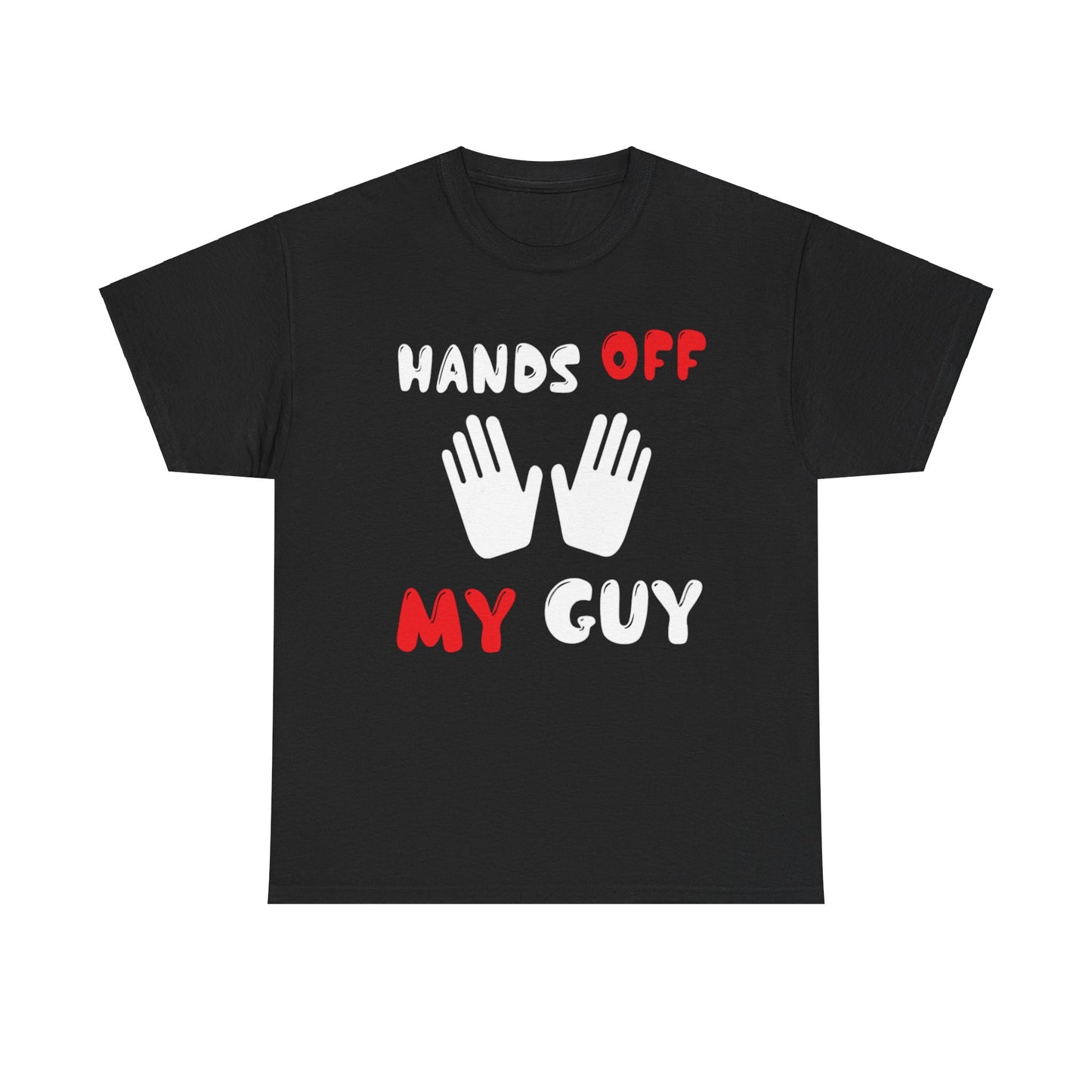 HANDS OFF MY GUY/HANDS OFF MY GIRL Couples Tshirt 1