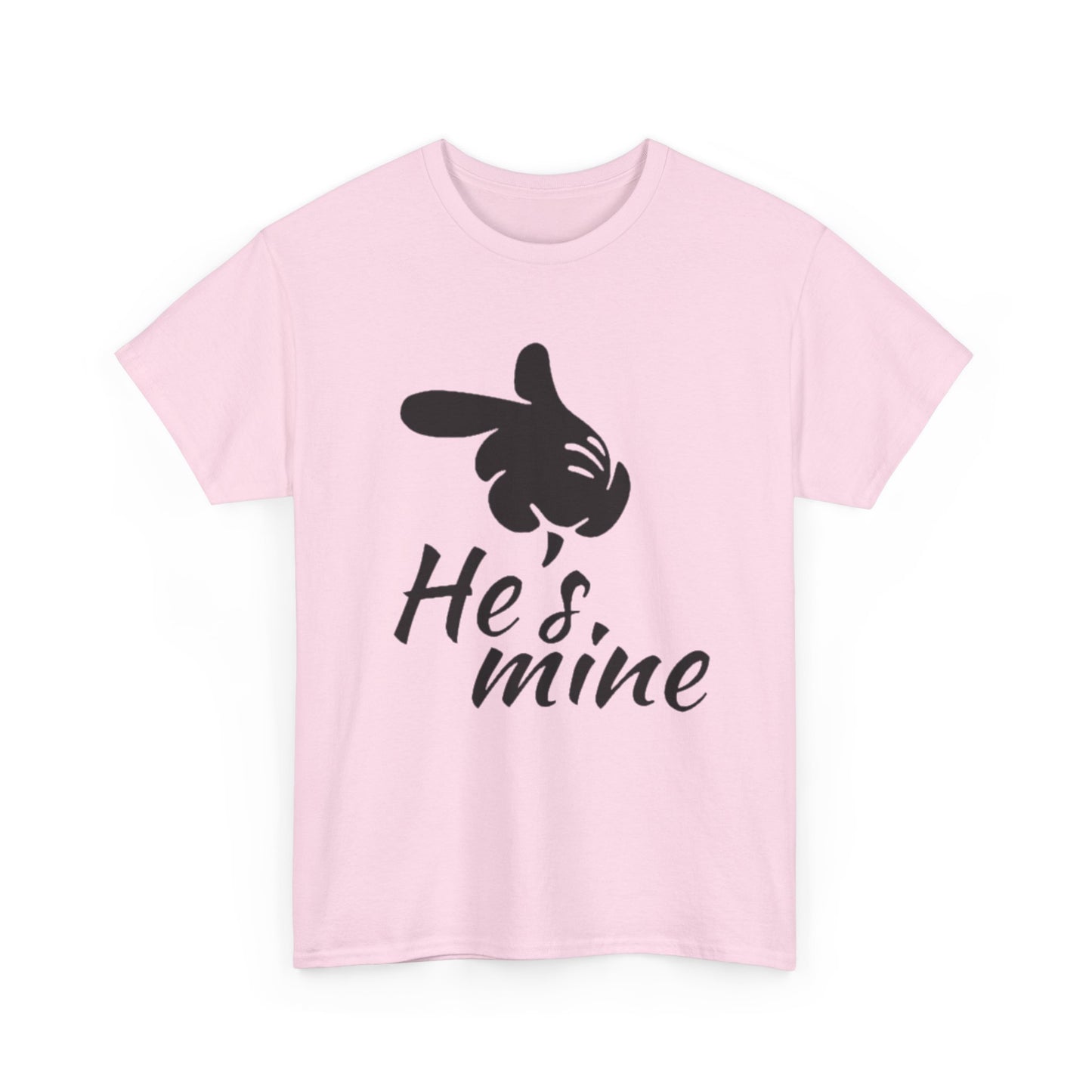 HE'S MINE/SHE'S MINE Couples Tshirt 1 - Couples Fashion Wear