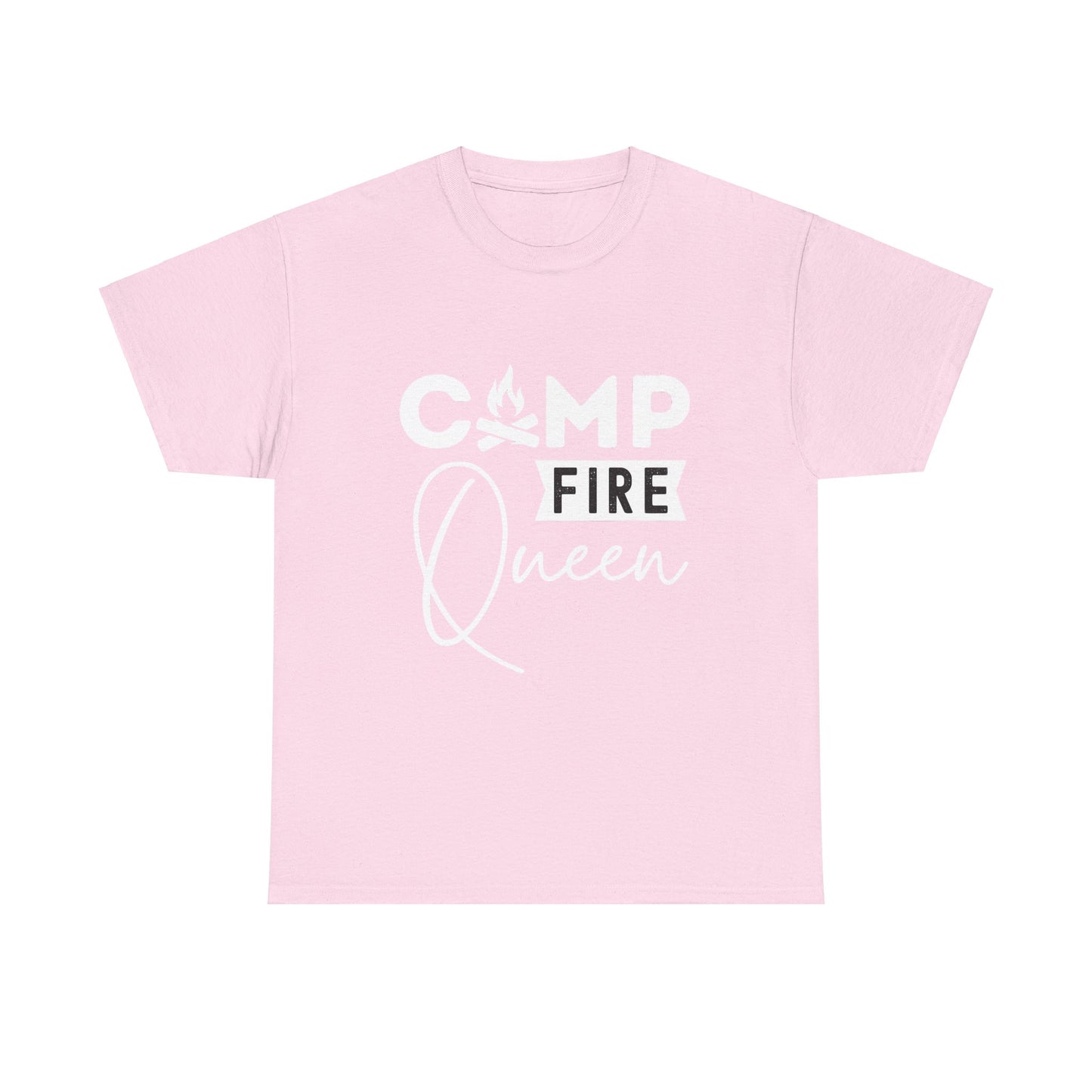 CAMP FIRE KING/CAMP FIRE QUEEN Couples Tshirt 2