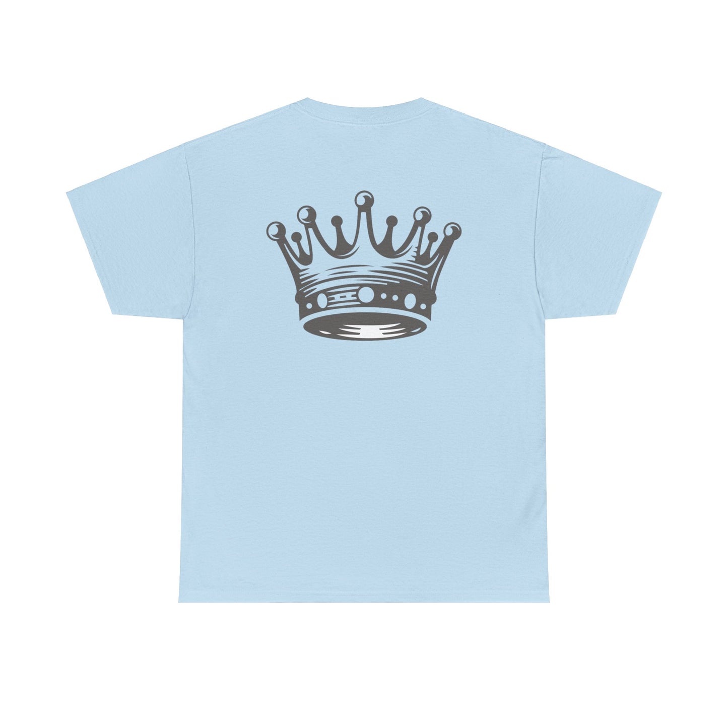 ONLY A KING CAN ATTRACT A QUEEN/ONLY A QUEEN CAN KEEP A KING FOCUSED Couples Tshirt 1