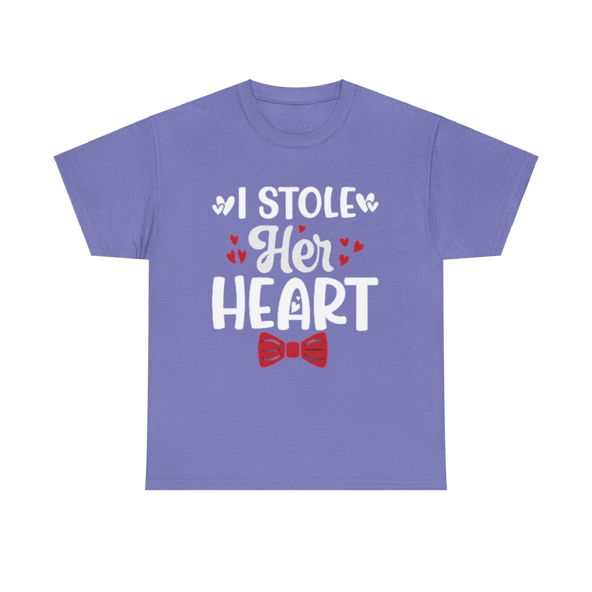 I STOLE HIS HEART/ I STOLE HER HEART Couples Tshirt 2 - Couples Fashion Wear