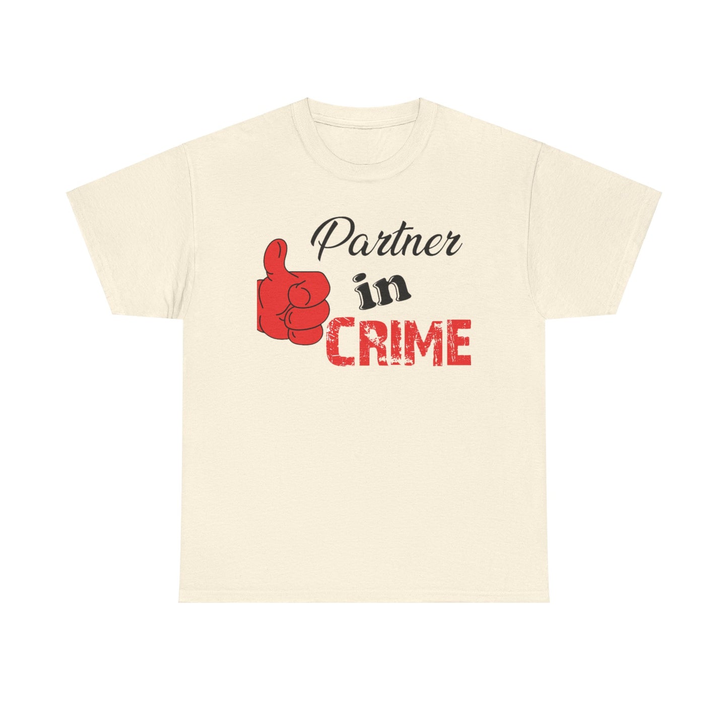 Partner in Crime Couples Tshirt