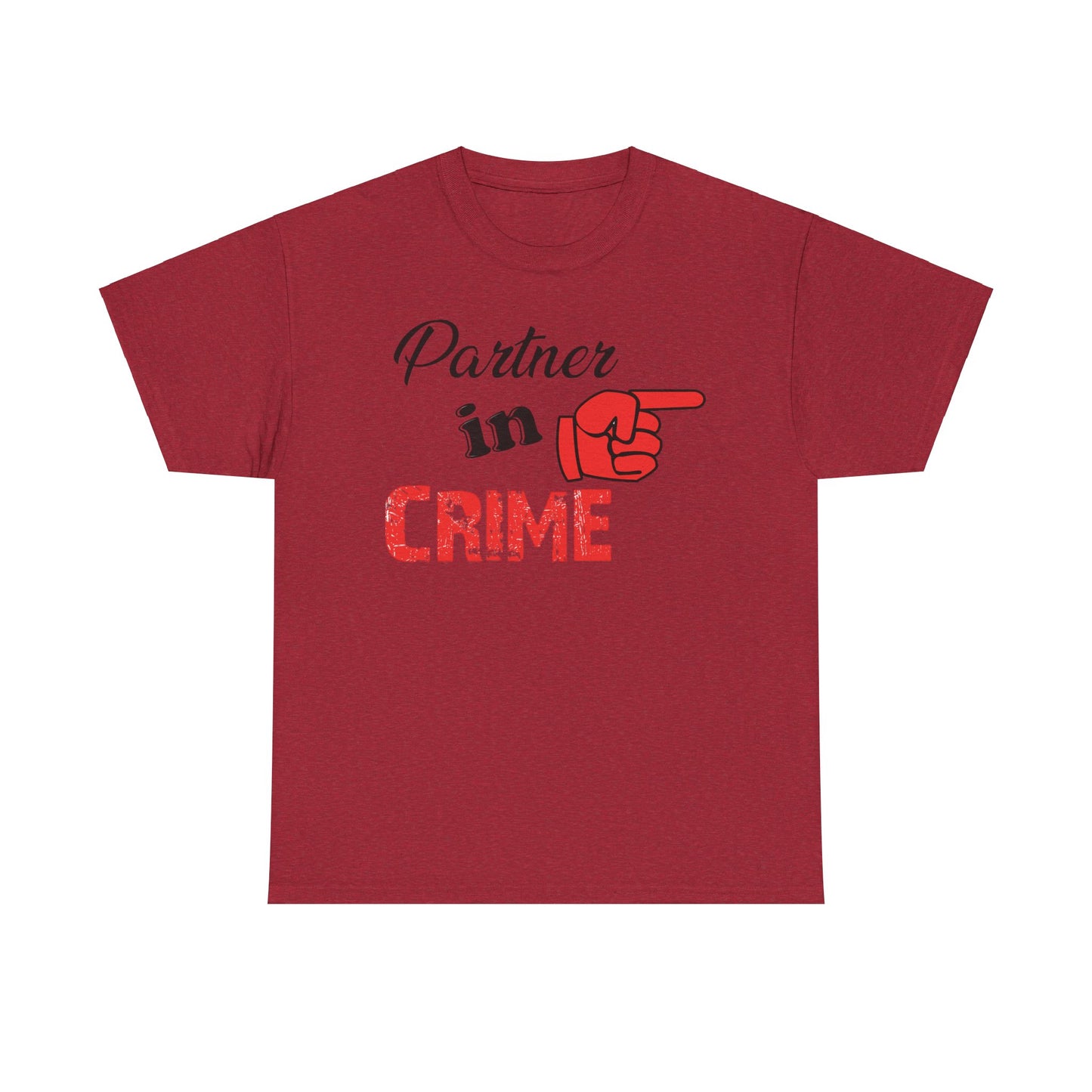 Partner in Crime Couples Tshirt