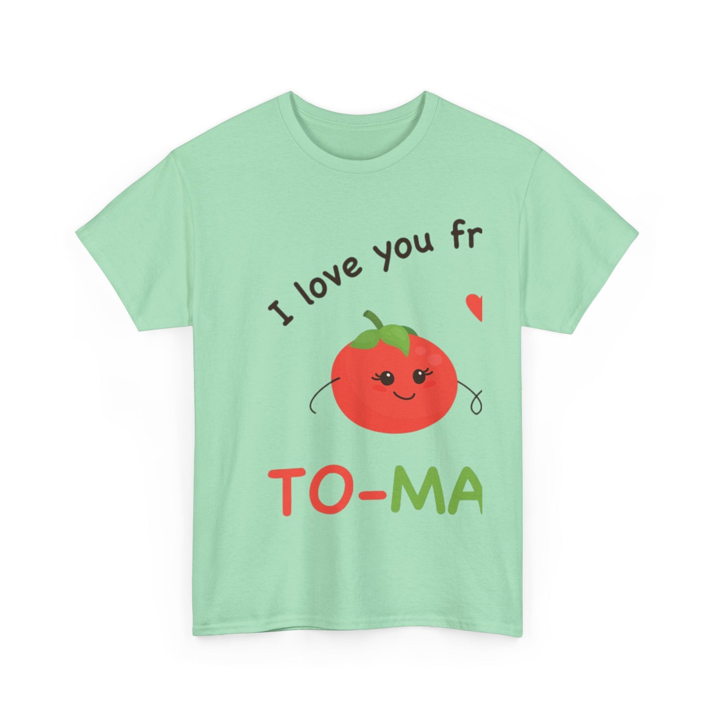 I LOVE YOU FROM MY HEAD TO-MA-TOES Couples Tshirt 1