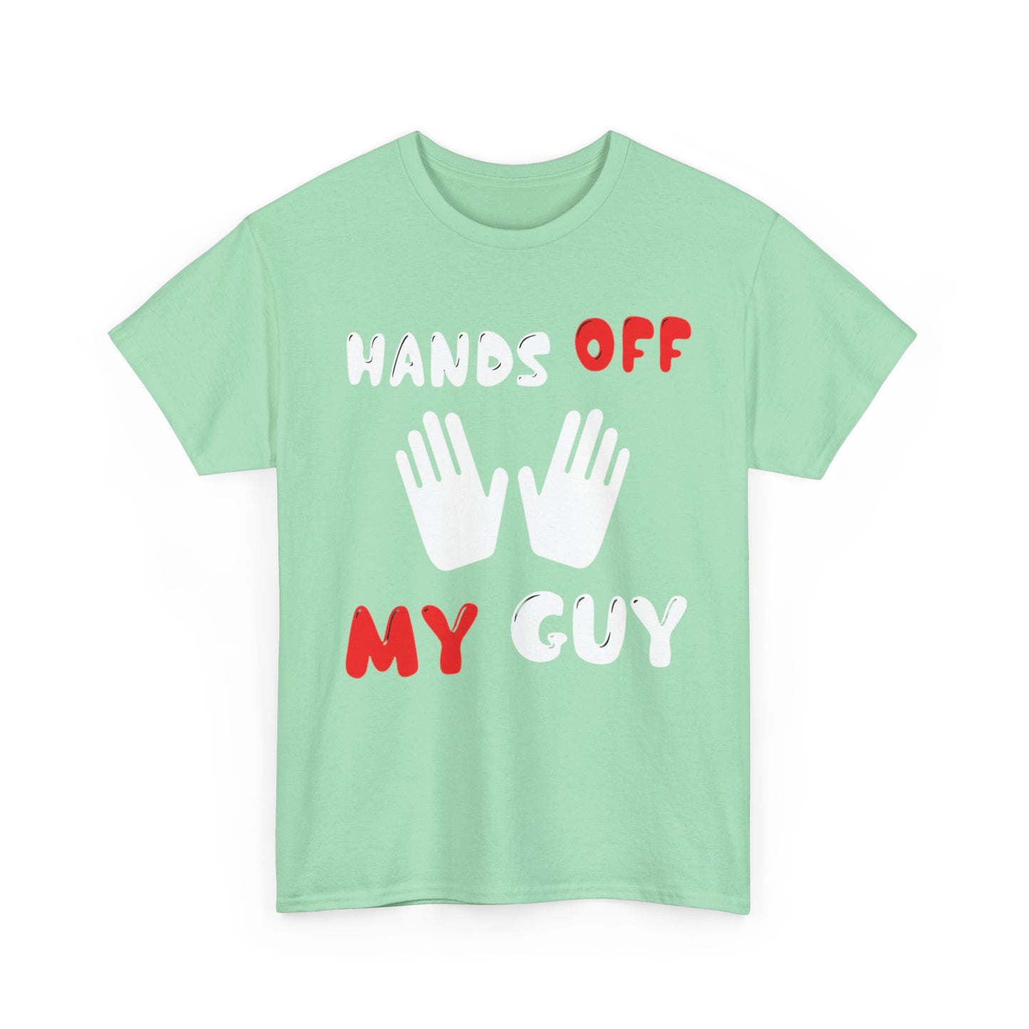 HANDS OFF MY GUY/HANDS OFF MY GIRL Couples Tshirt 1