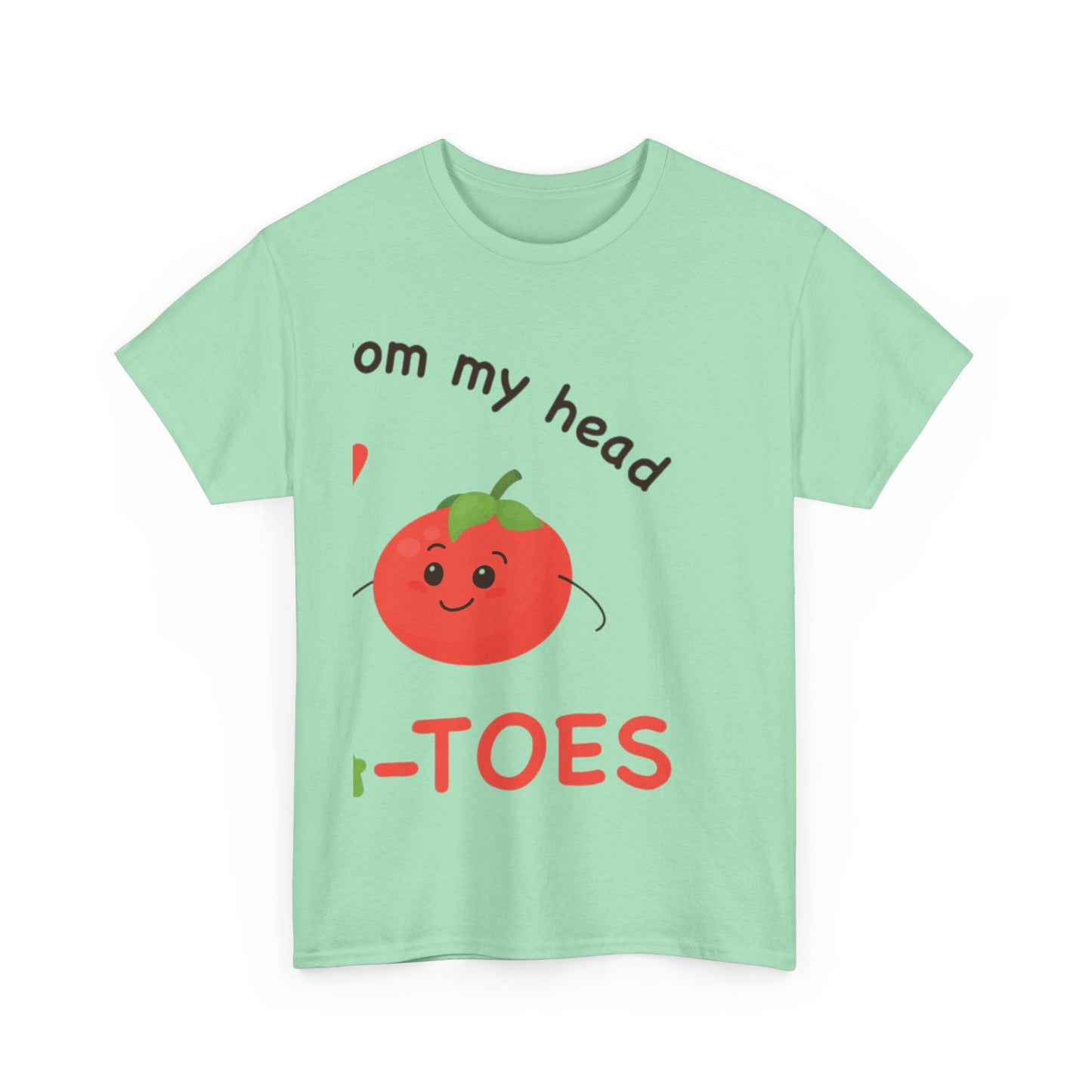 I LOVE YOU FROM MY HEAD TO-MA-TOES Couples Tshirt 2