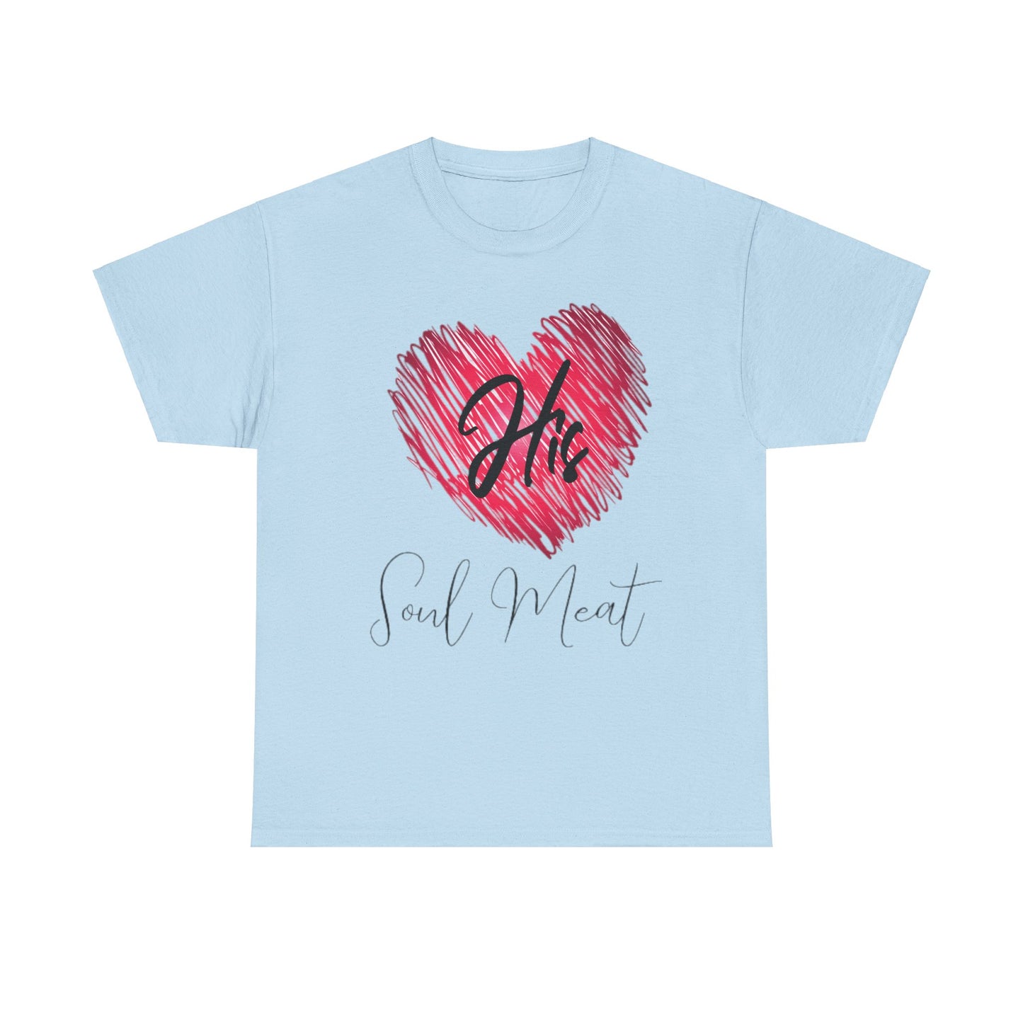 HIS SOUL MEAT/HER SOUL MEAT FUNNY Couples Tshirt 1