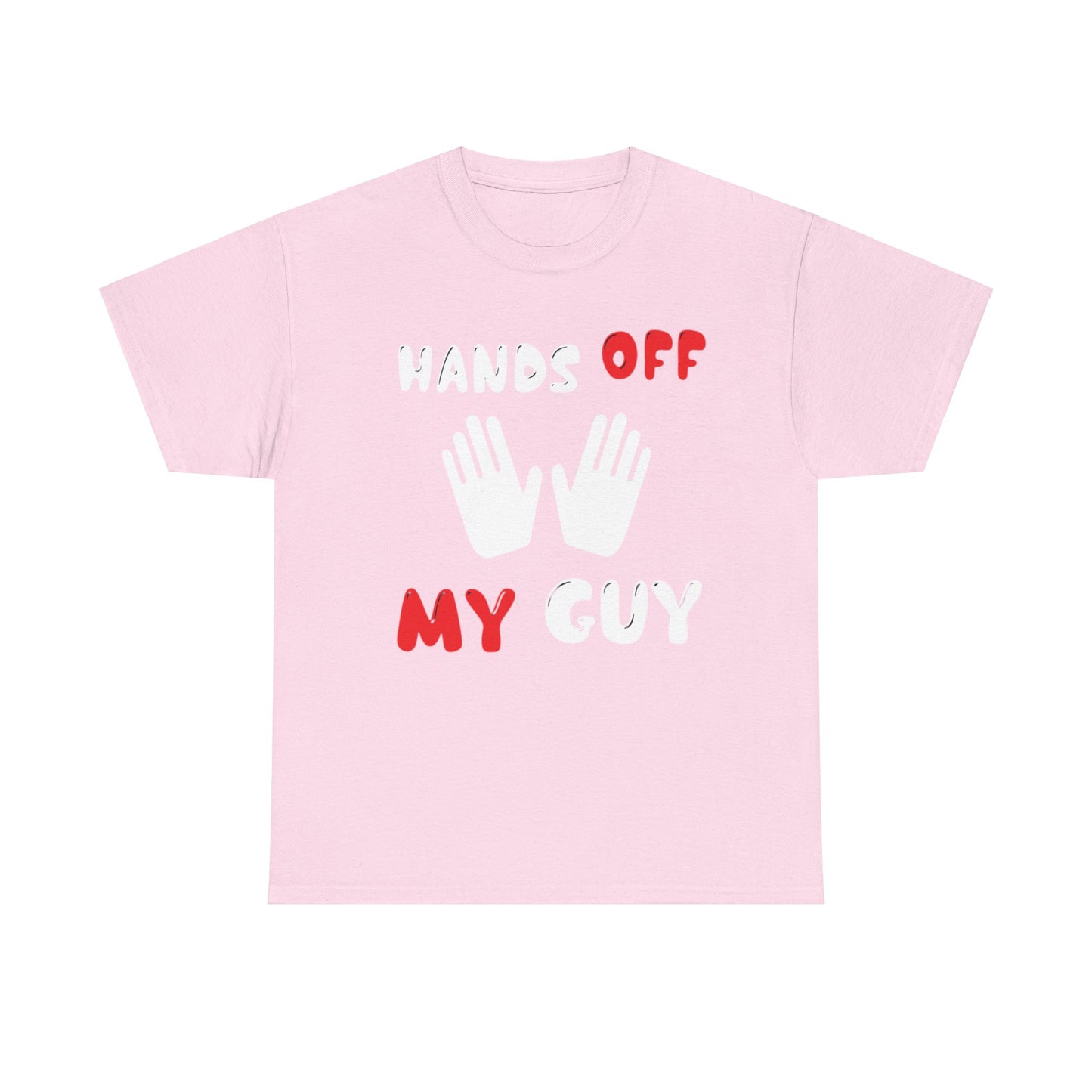 HANDS OFF MY GUY/HANDS OFF MY GIRL Couples Tshirt 1