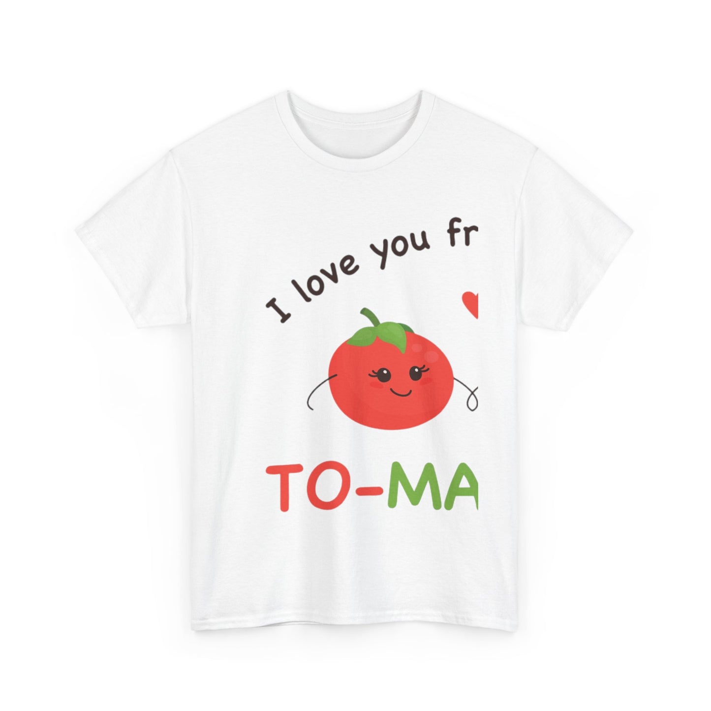 I LOVE YOU FROM MY HEAD TO-MA-TOES Couples Tshirt 1