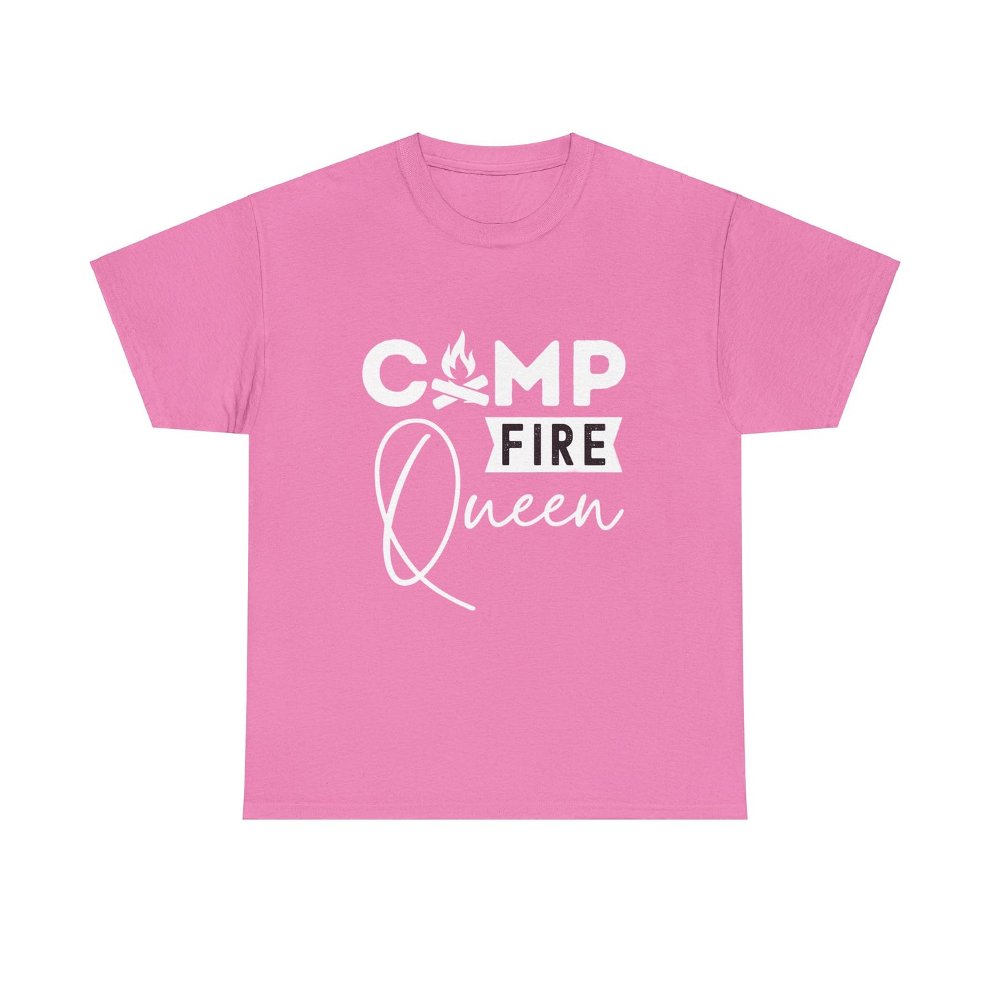 CAMP FIRE KING/CAMP FIRE QUEEN Couples Tshirt 2