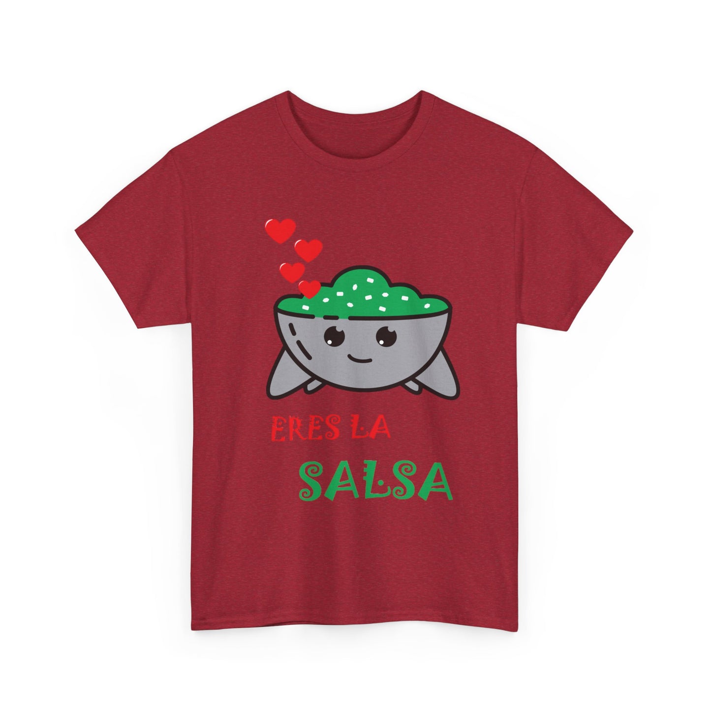 YOU ARE THE SALSA TO MY TACOS IN SPANISH Couples Tshirt 1