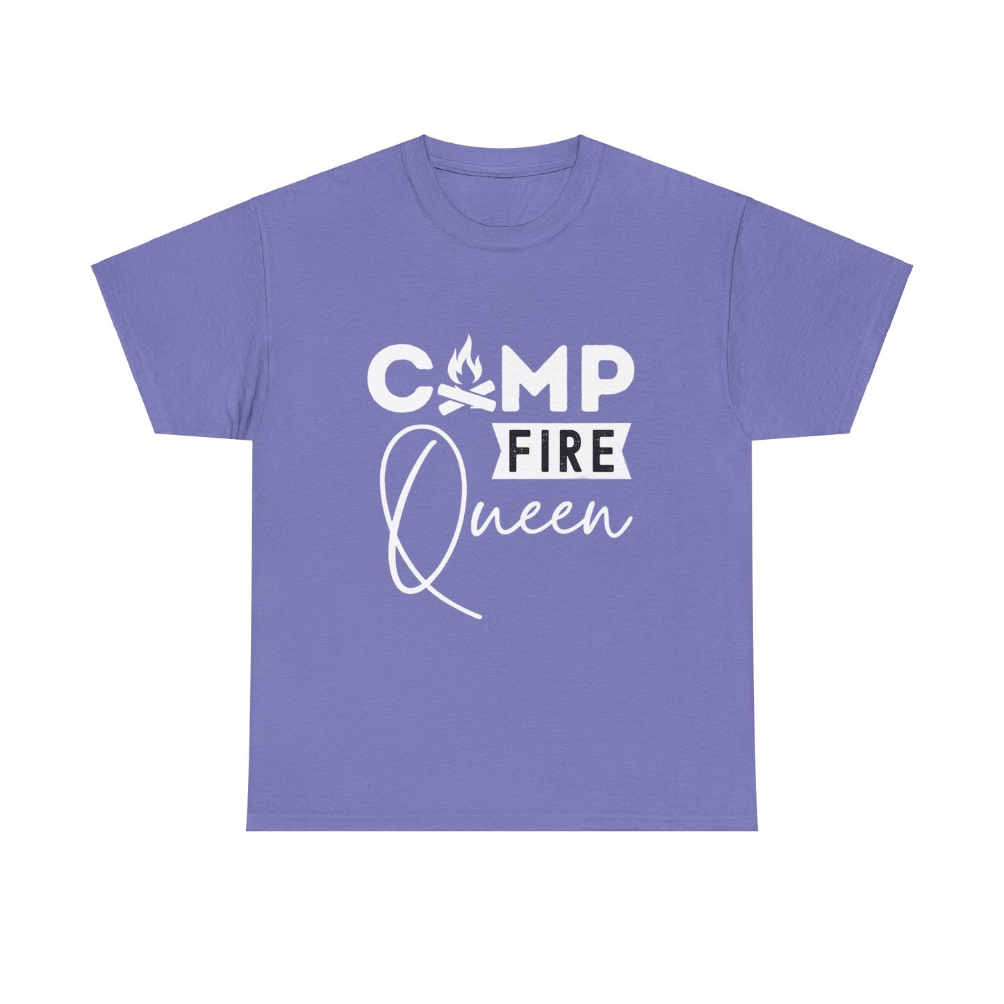 CAMP FIRE KING/CAMP FIRE QUEEN Couples Tshirt 2