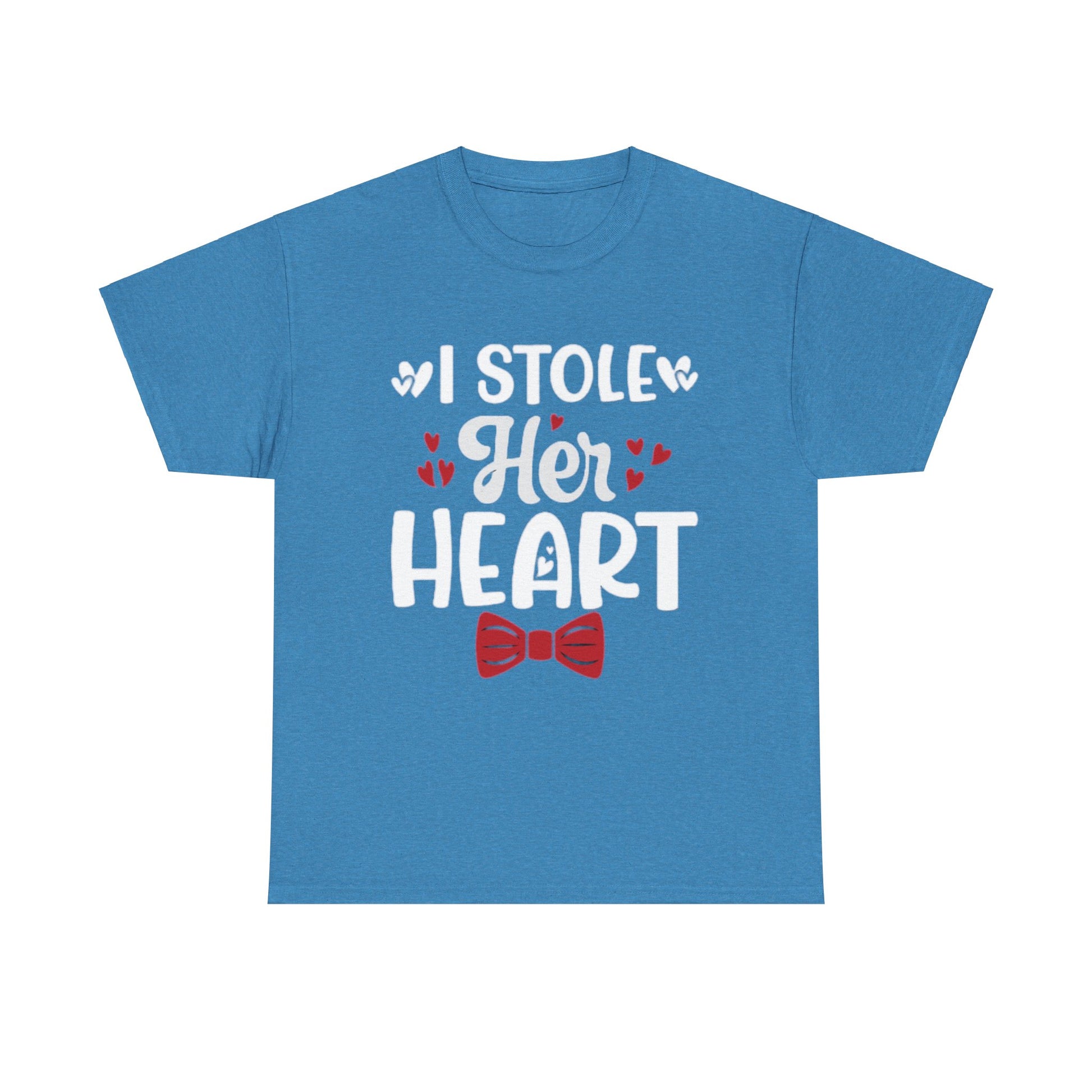 I STOLE HIS HEART/ I STOLE HER HEART Couples Tshirt 2 - Couples Fashion Wear