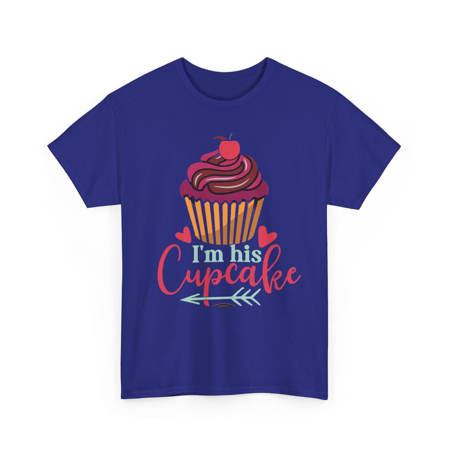 I'M HIS CUPCAKE/I'M HER STUD MUFFIN Couples Tshirt 1 - Couples Fashion Wear