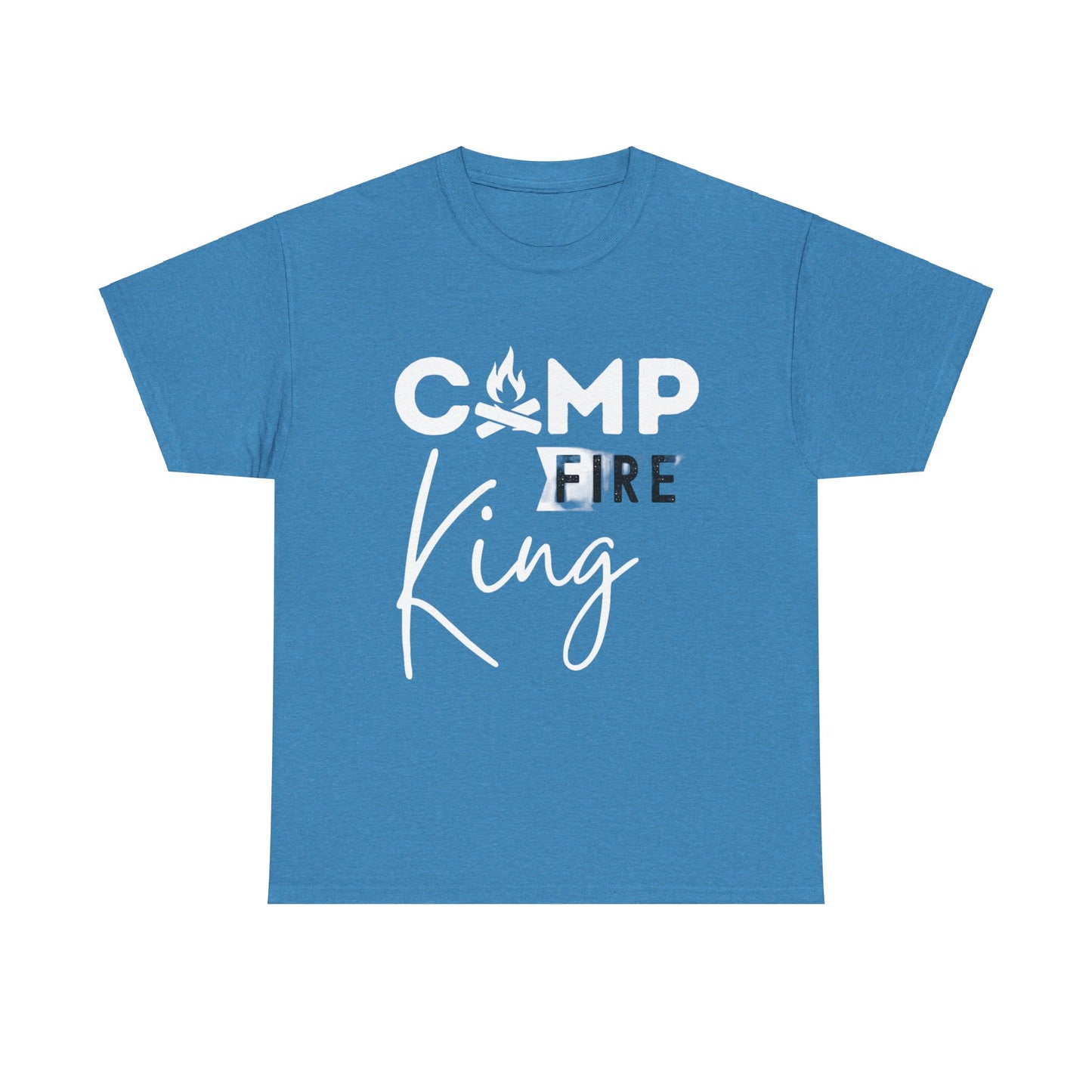 CAMP FIRE KING/ CAMP FIRE QUEEN Couples Tshirt 1