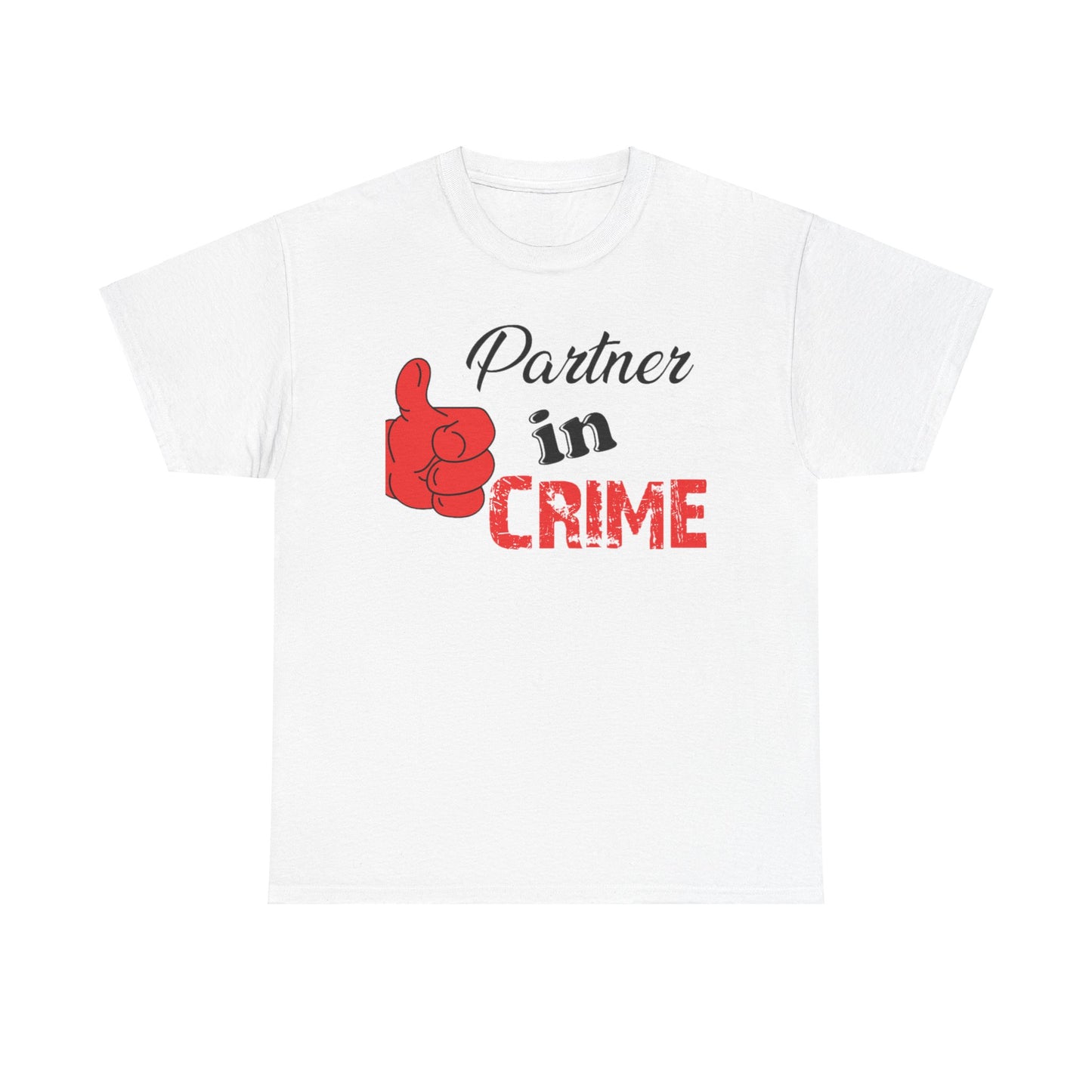 Partner in Crime Couples Tshirt