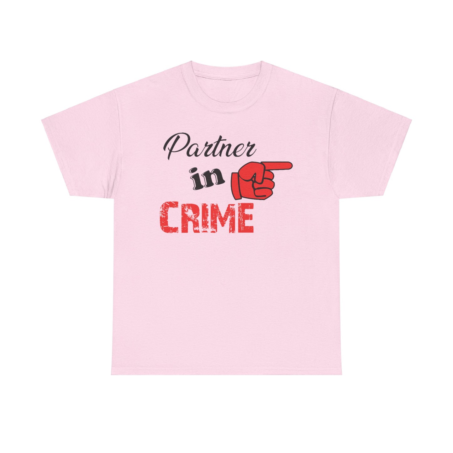 Partner in Crime Couples Tshirt