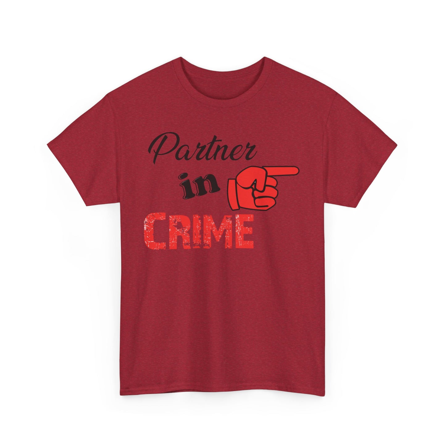 Partner in Crime Couples Tshirt