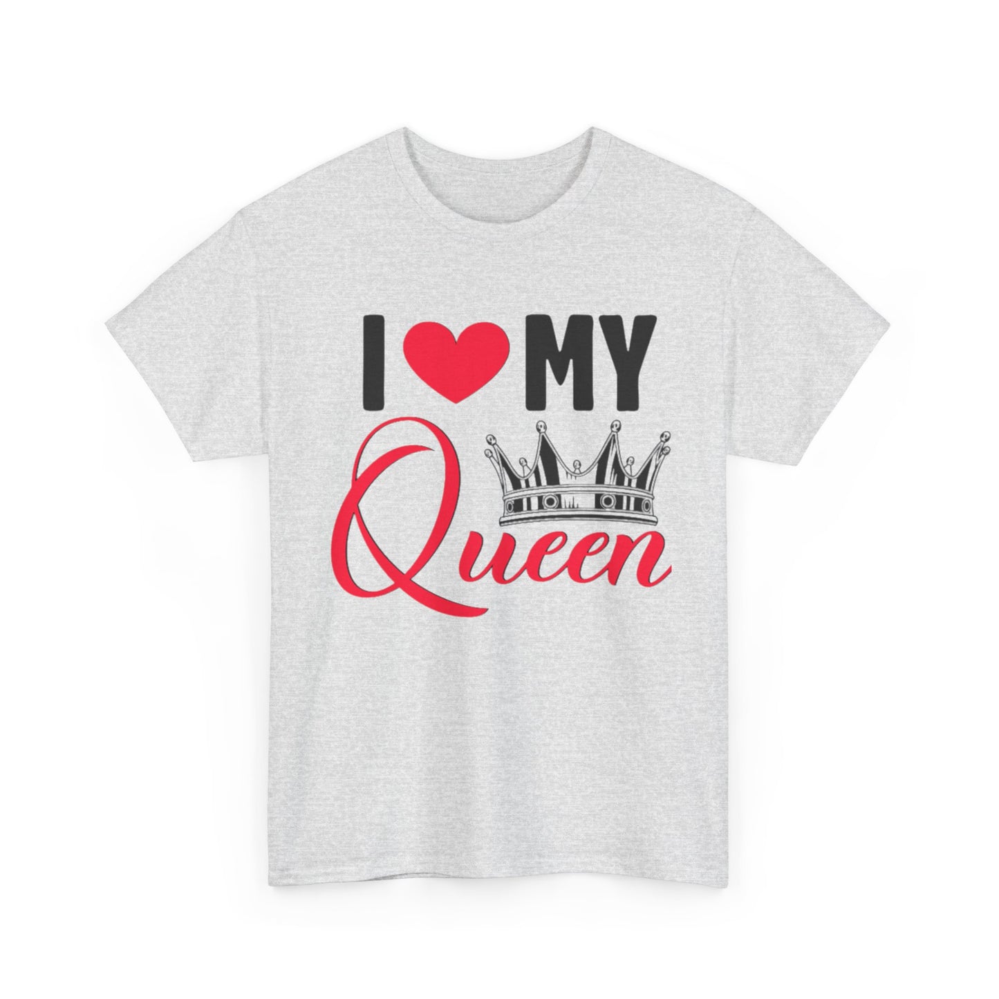 I LOVE MY KING/ I LOVE MY QUEEN Couples Tshirt 2