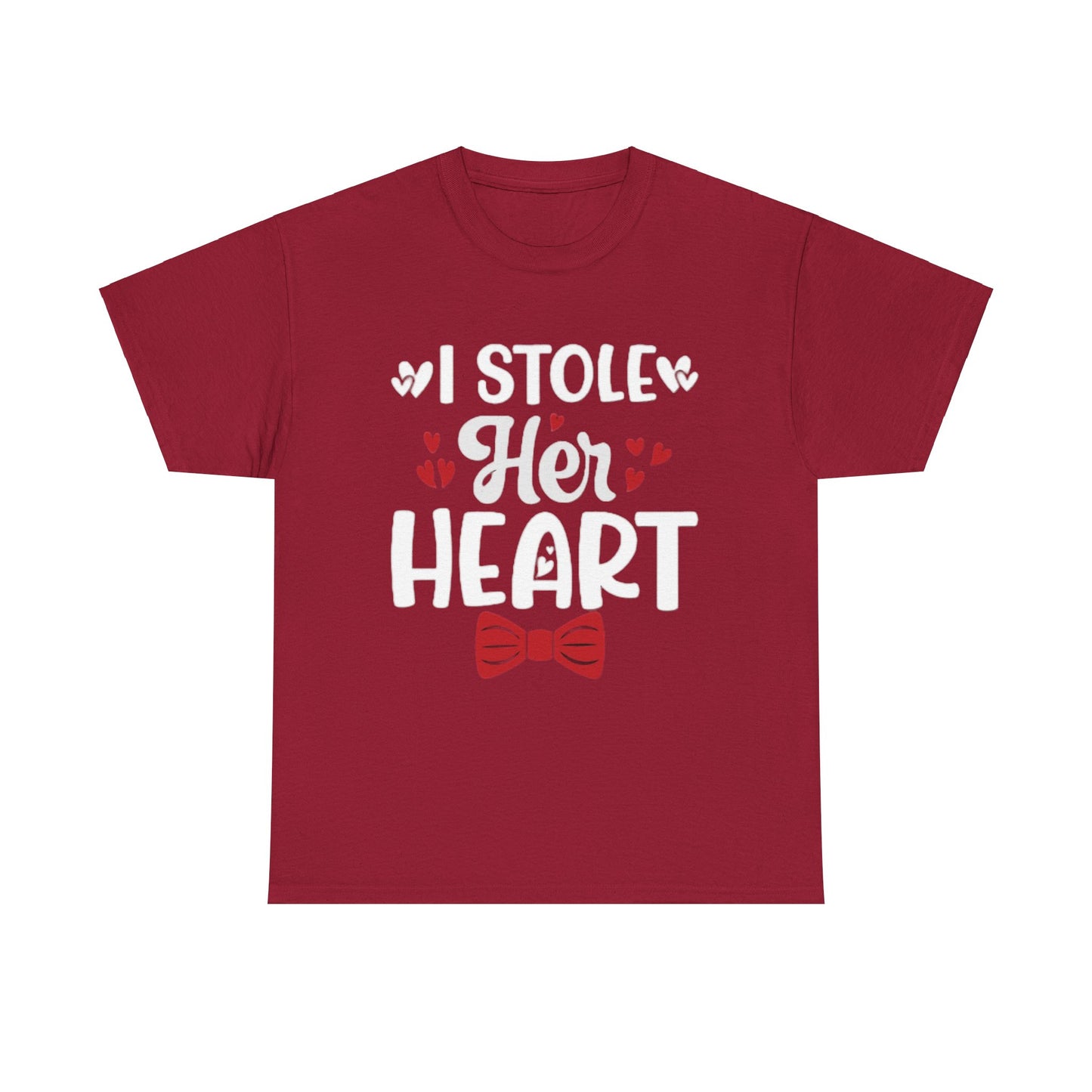 I STOLE HIS HEART/ I STOLE HER HEART Couples Tshirt 2 - Couples Fashion Wear