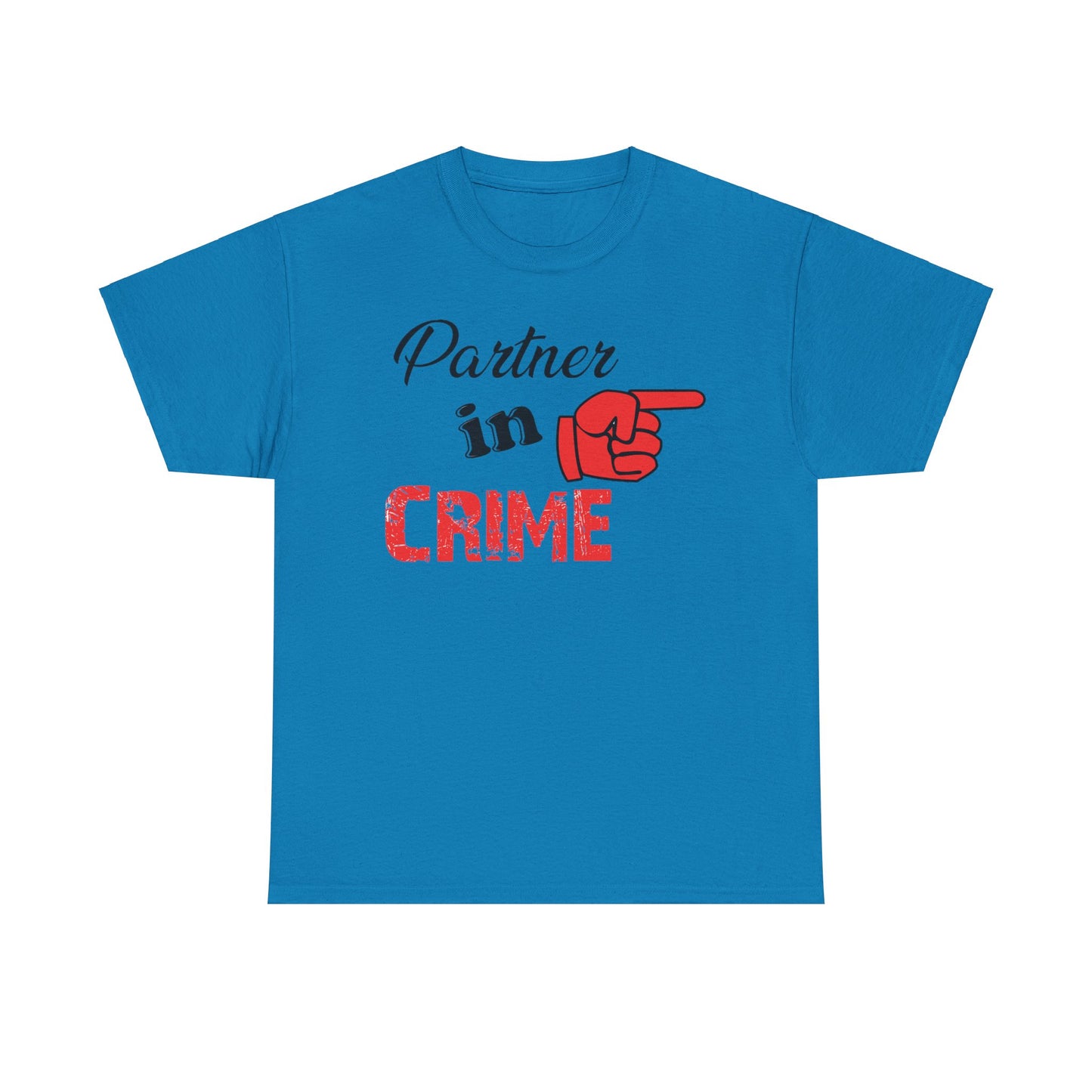 Partner in Crime Couples Tshirt