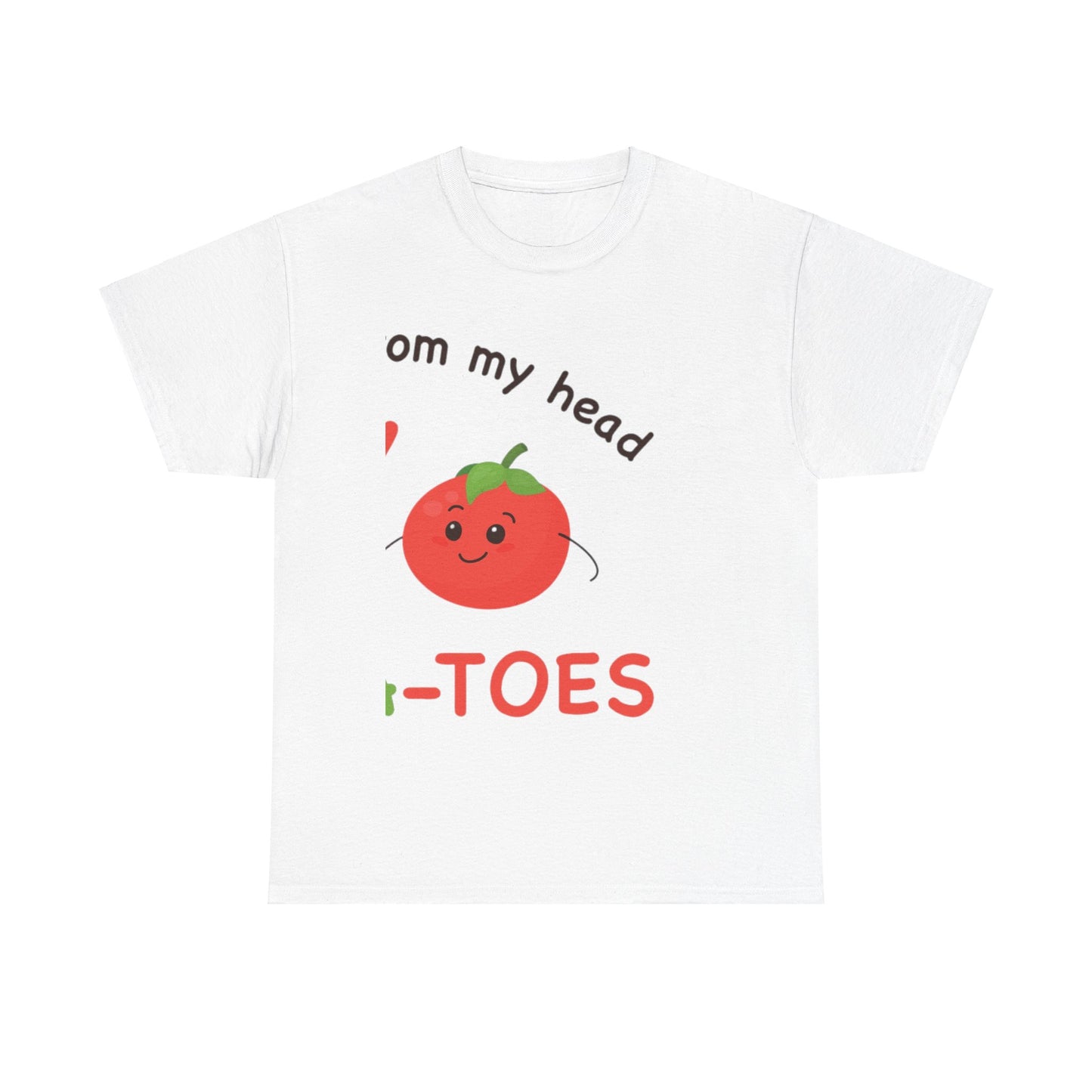 I LOVE YOU FROM MY HEAD TO-MA-TOES Couples Tshirt 2