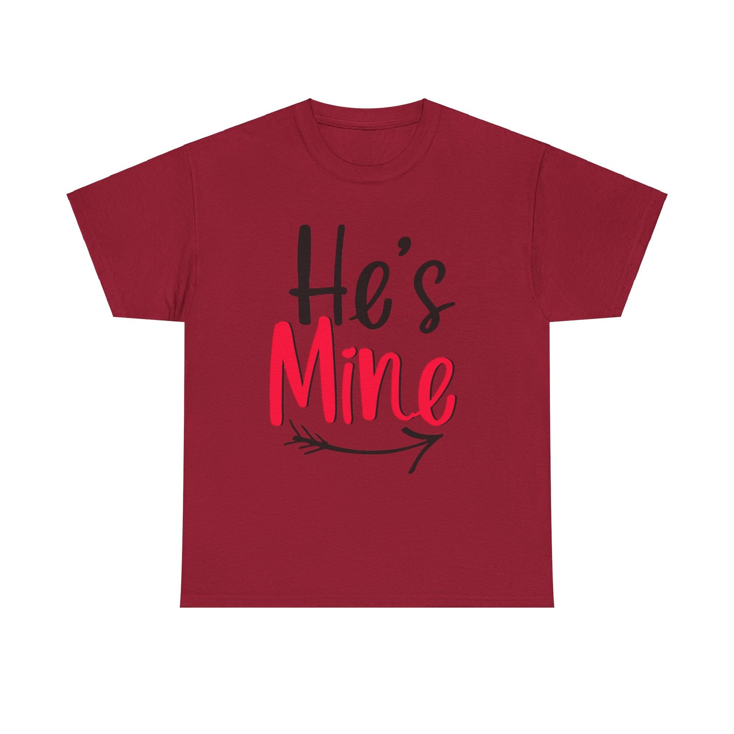 HE'S MINE/SHE'S MINE Couples Tshirt