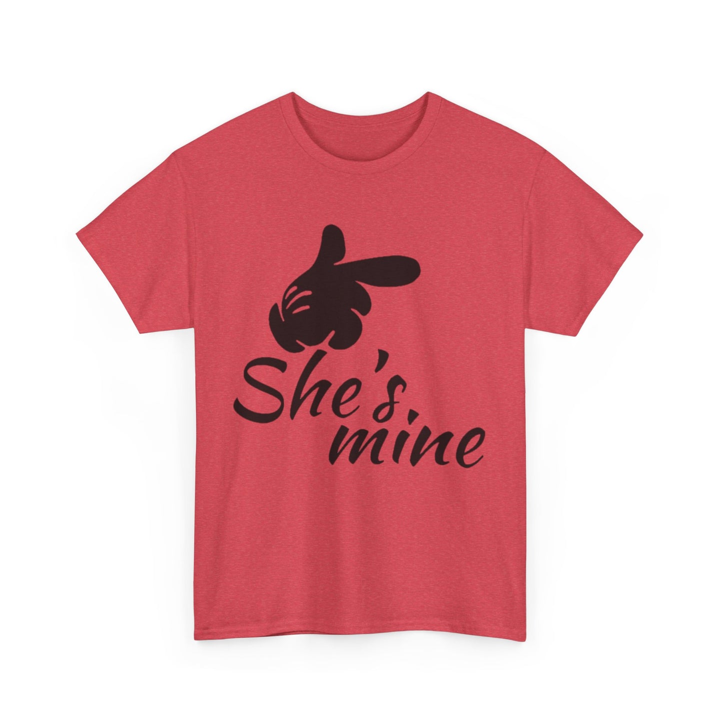 HE'S MINE/SHE'S MINE Couples Tshirt 2