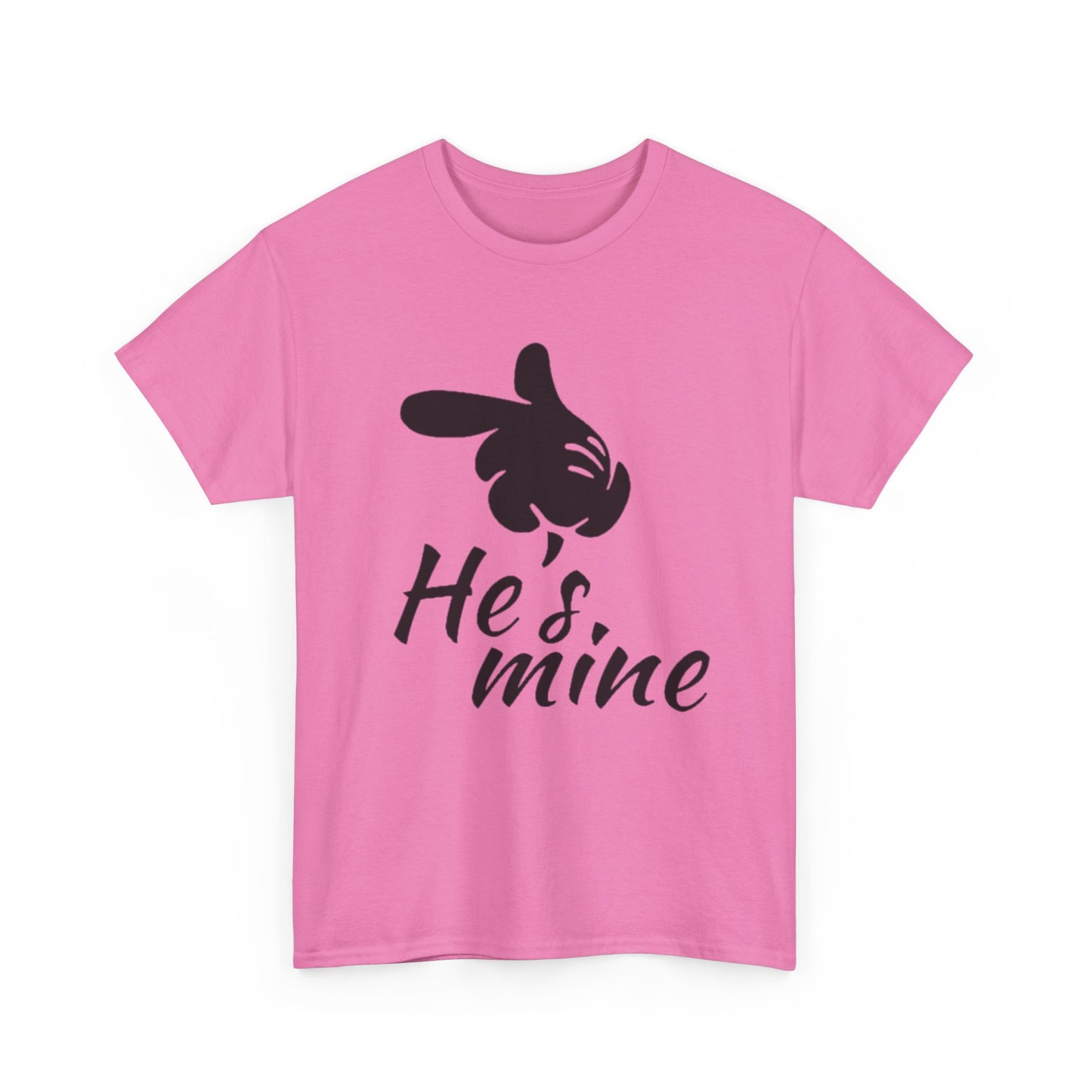 HE'S MINE/SHE'S MINE Couples Tshirt 1 - Couples Fashion Wear