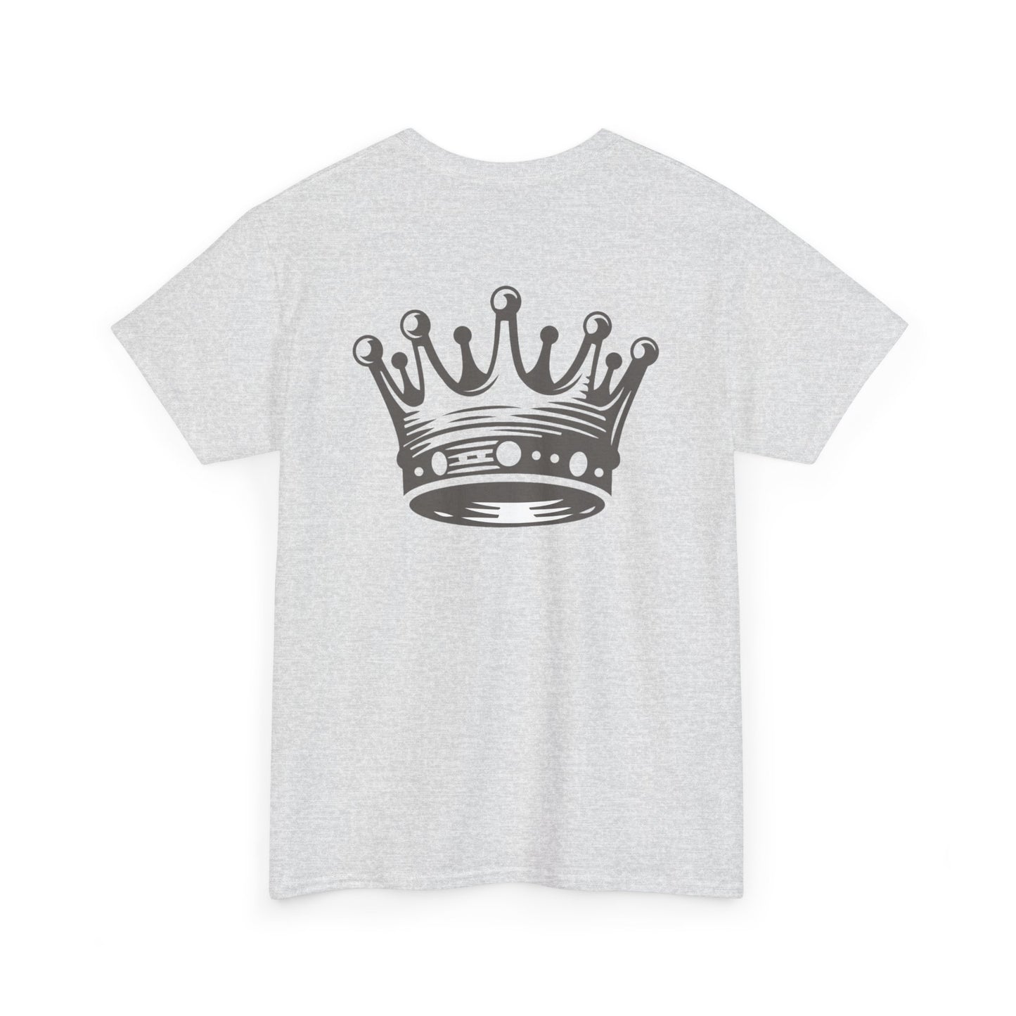 ONLY A KING CAN ATTRACT A QUEEN/ONLY A QUEEN CAN KEEP A KING FOCUSED Couples Tshirt 2