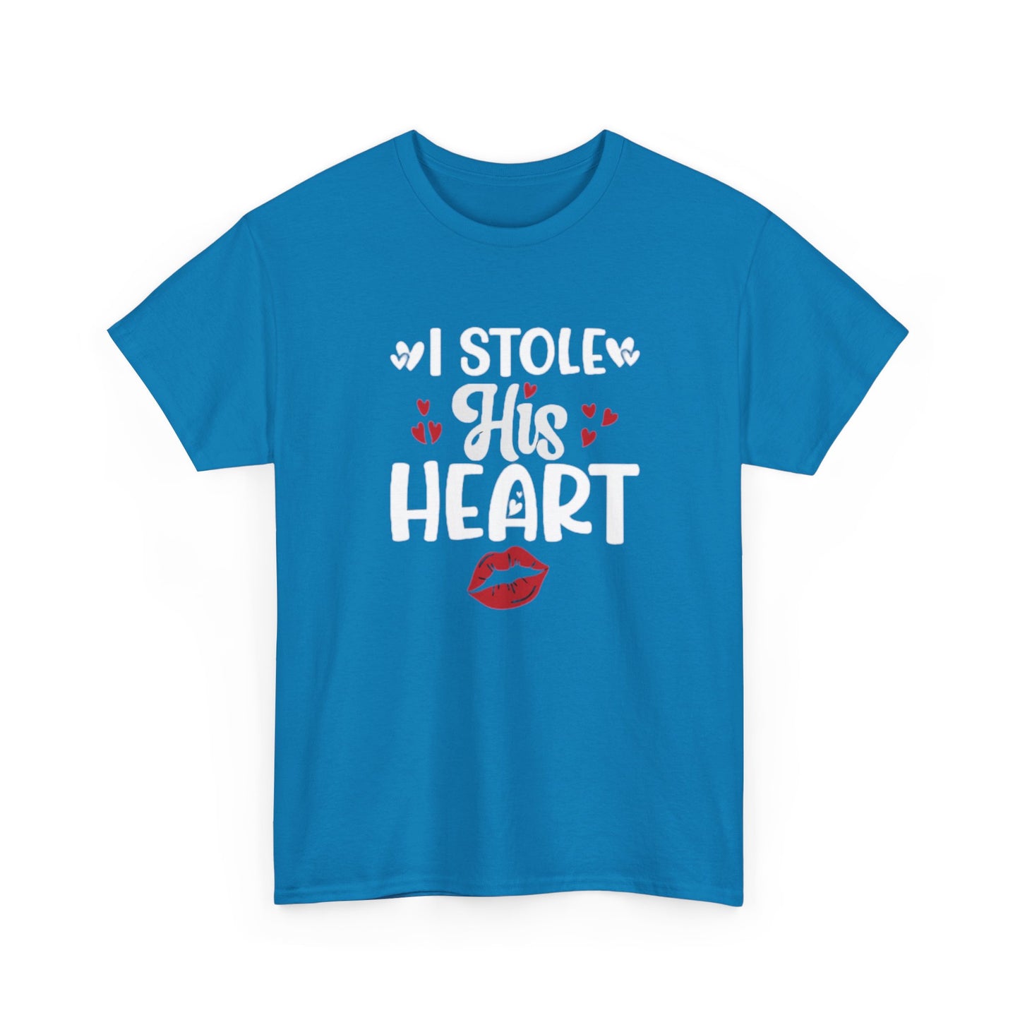 I STOLE HIS HEART/ I STOLE HER HEART Couples Tshirt 1