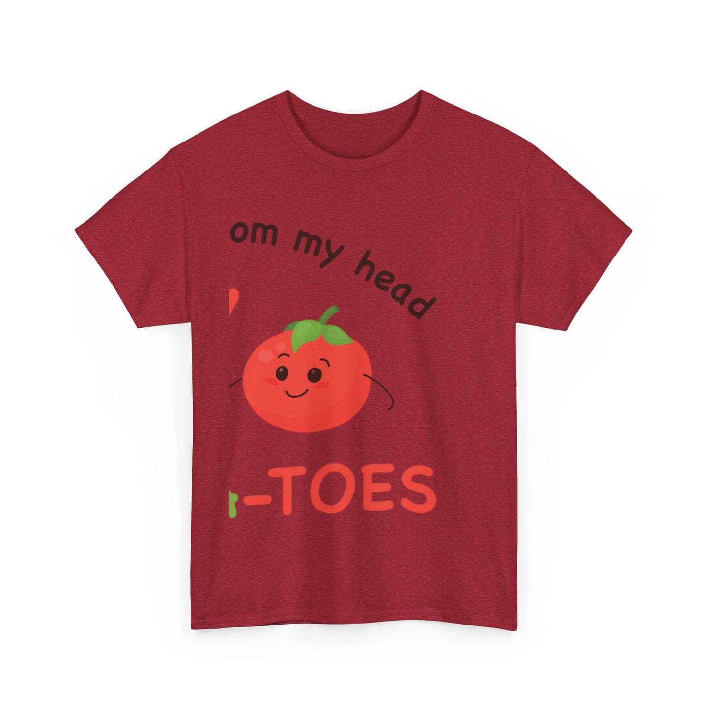 I LOVE YOU FROM MY HEAD TO-MA-TOES Couples Tshirt 2