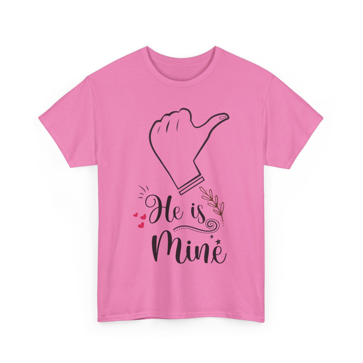 HE IS MINE/SHE IS MINE Couples Tshirt 1 - Couples Fashion Wear