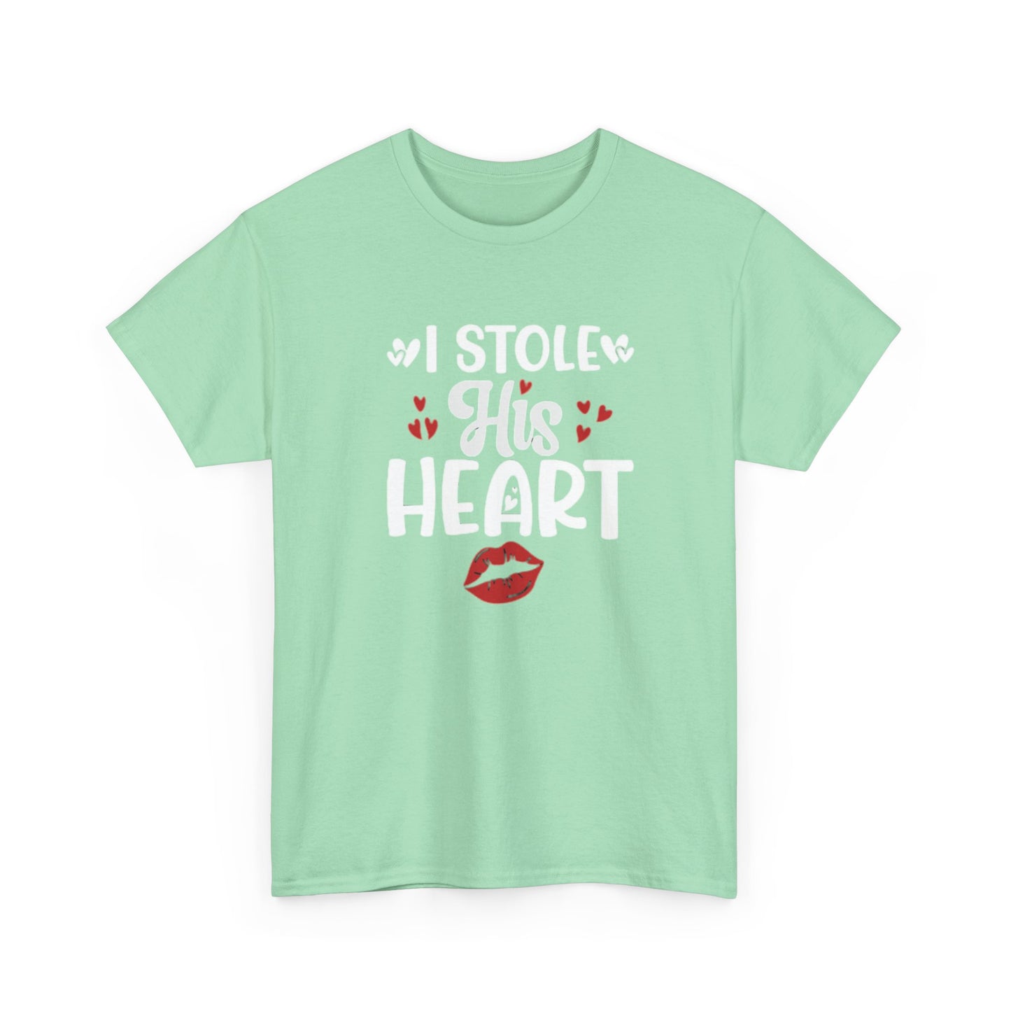 I STOLE HIS HEART/ I STOLE HER HEART Couples Tshirt 1