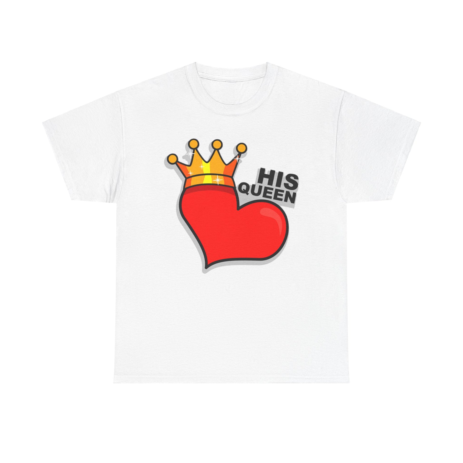 HER KING/HIS QUEEN Couples Tshirt 2 - Couples Fashion Wear