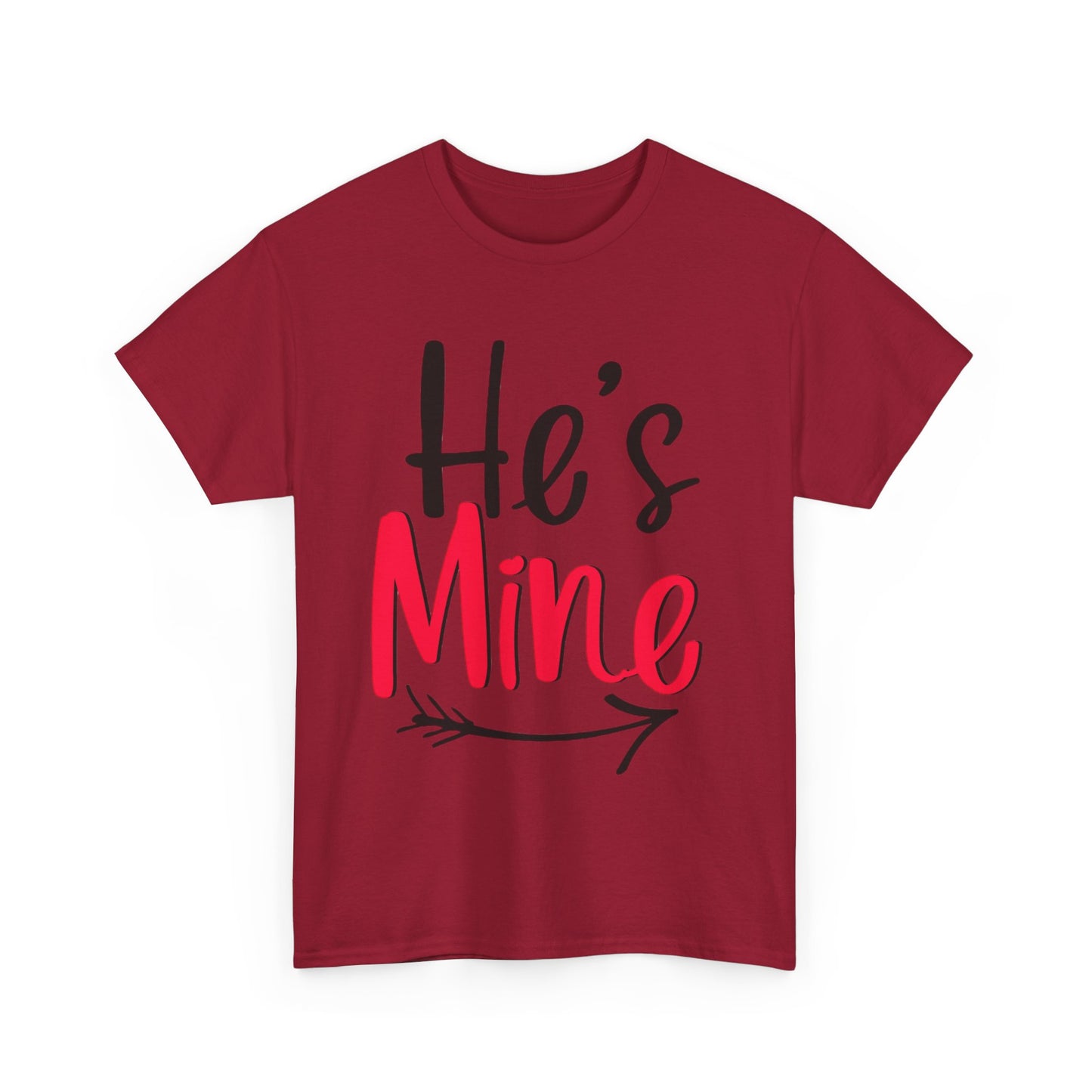 HE'S MINE/SHE'S MINE Couples Tshirt